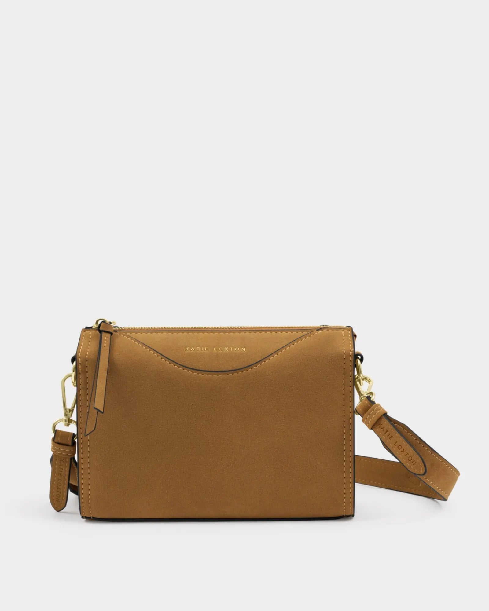 Alba Crossbody Bag - Caramel