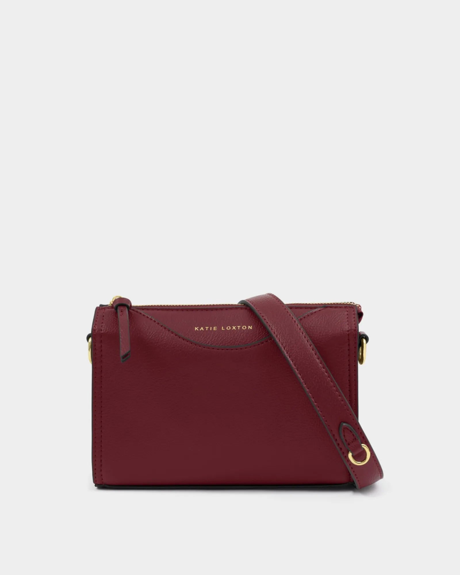 Alba Crossbody Bag - Cherry
