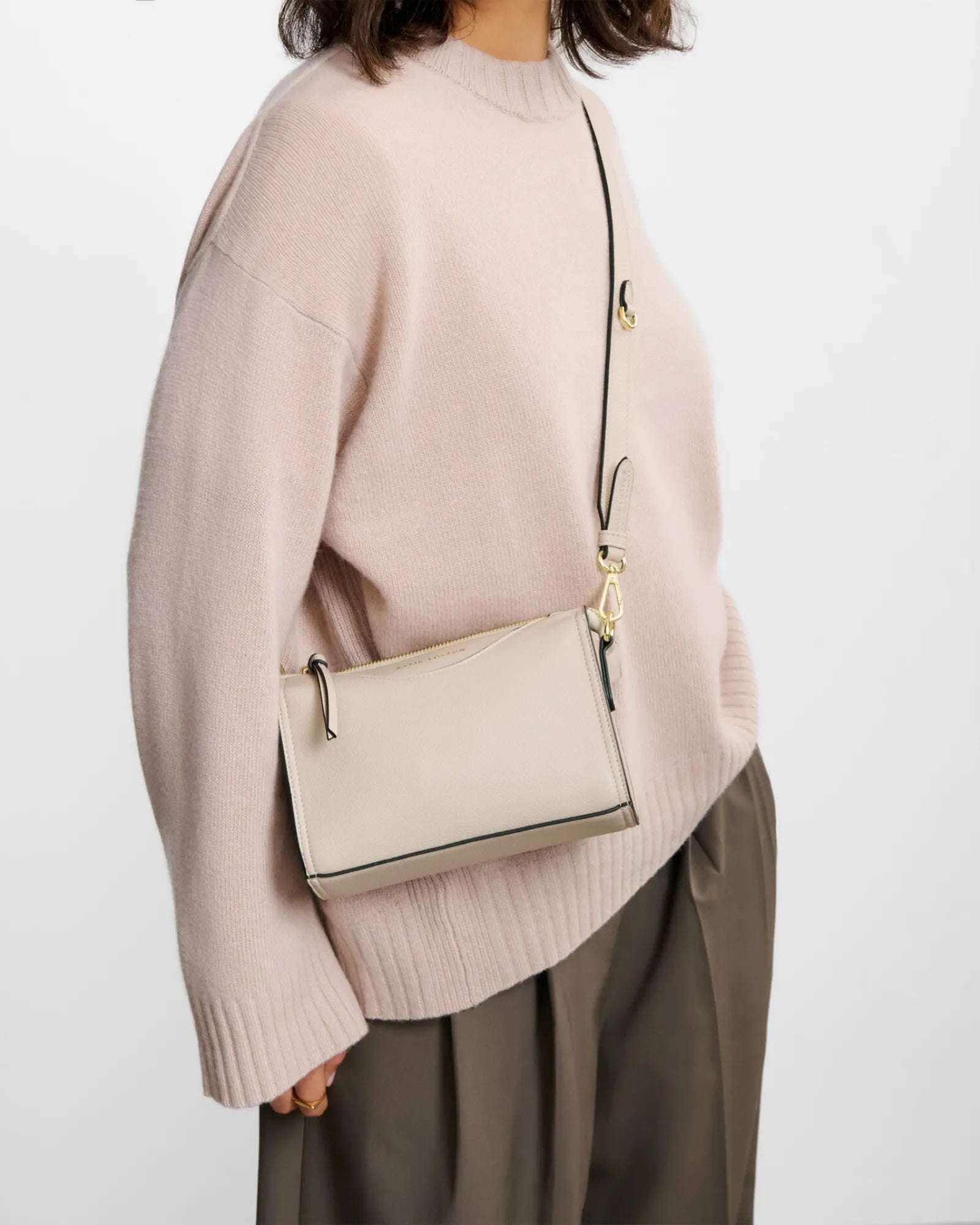 Alba Crossbody Bag - Oyster