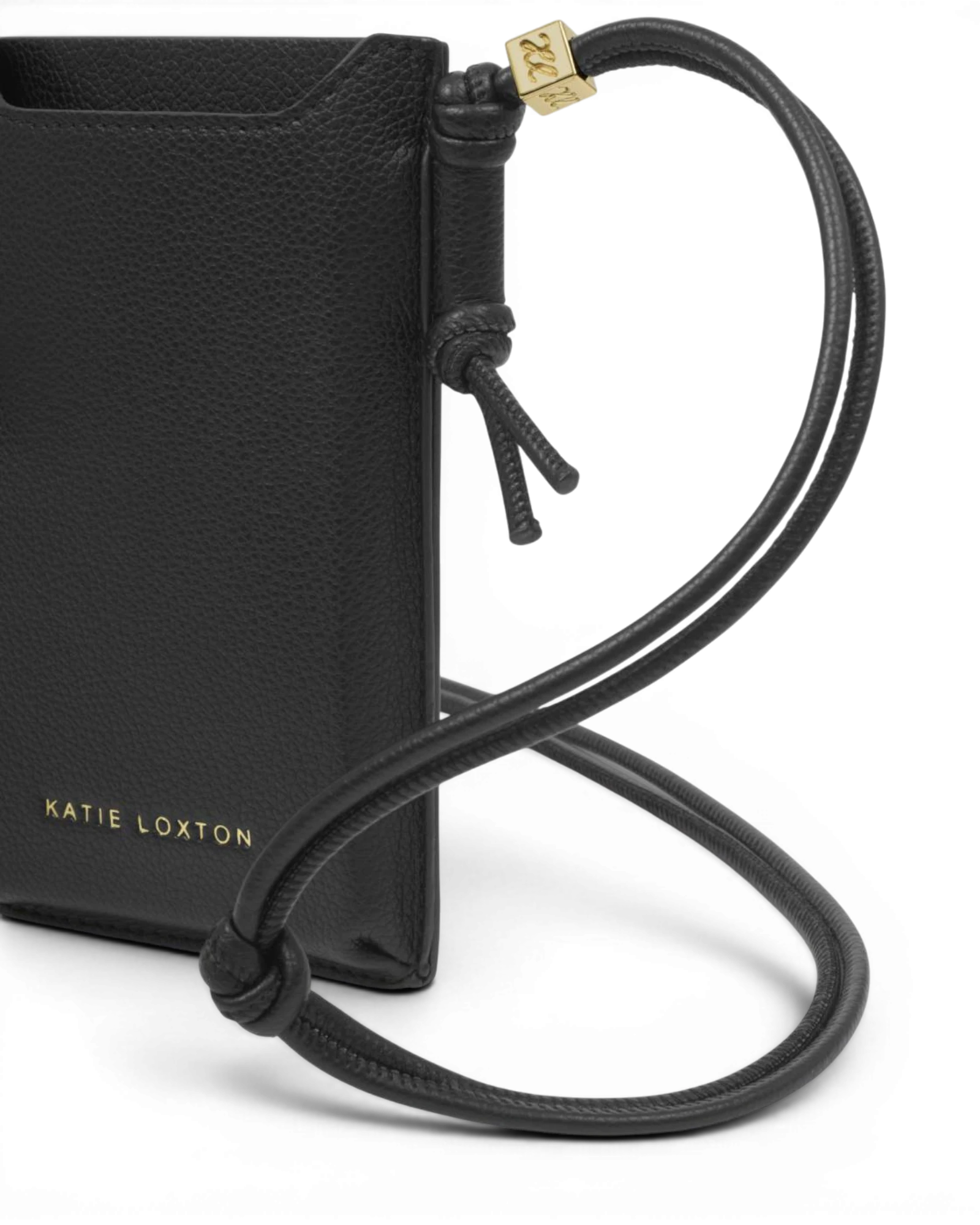 Alia Phone Crossbody Bag - Black