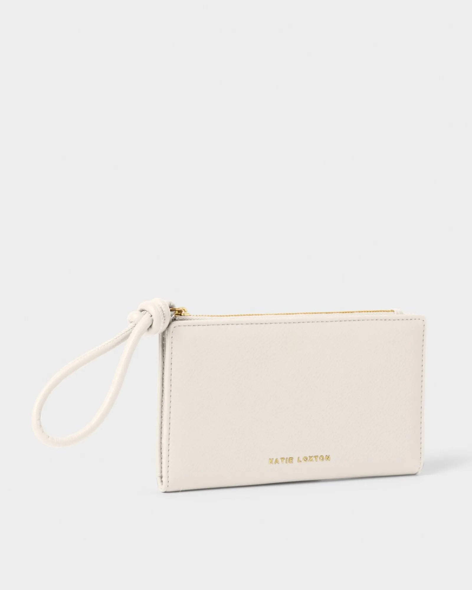 Asha Fold-Out Wristlet - Off White
