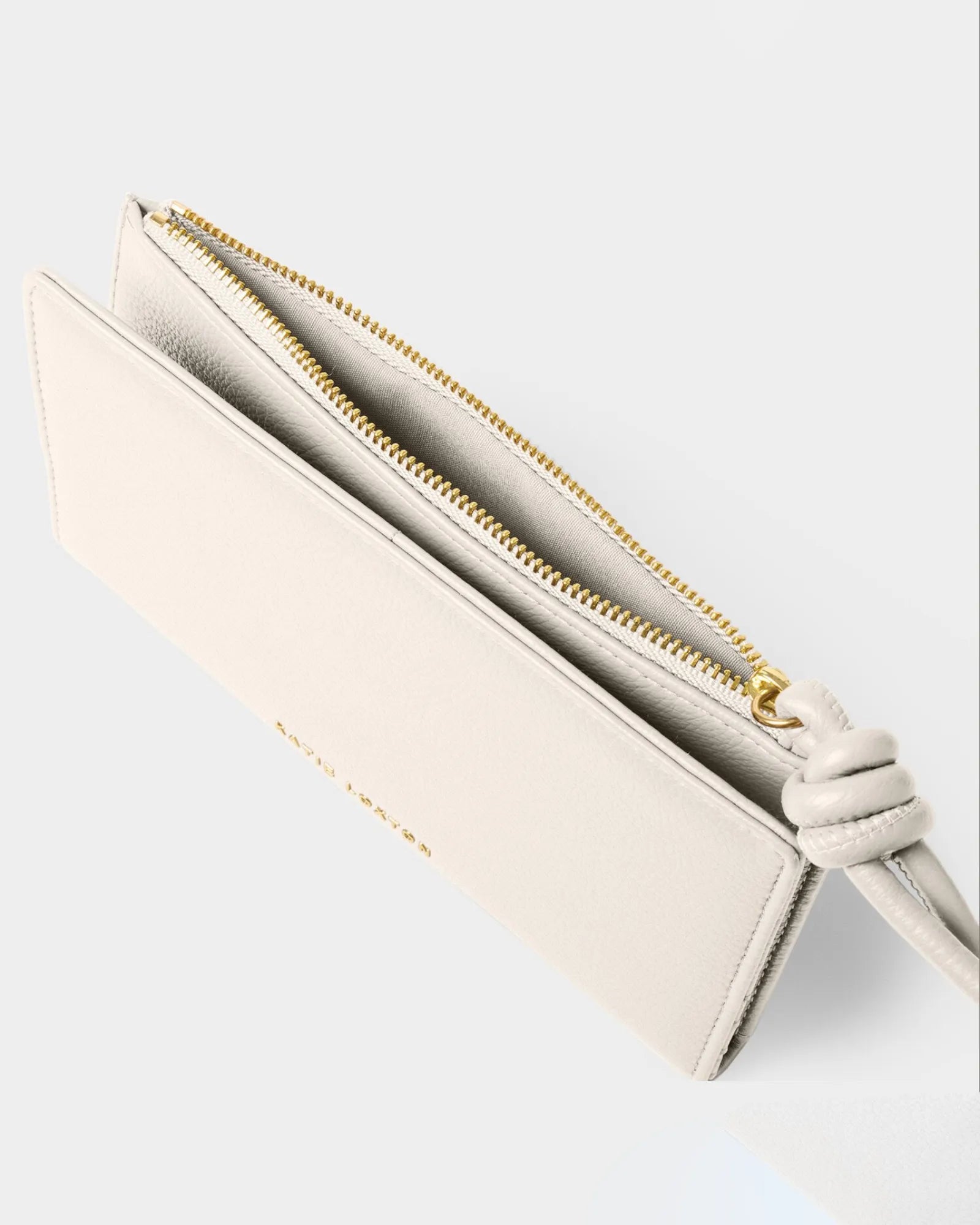 Asha Fold-Out Wristlet - Off White
