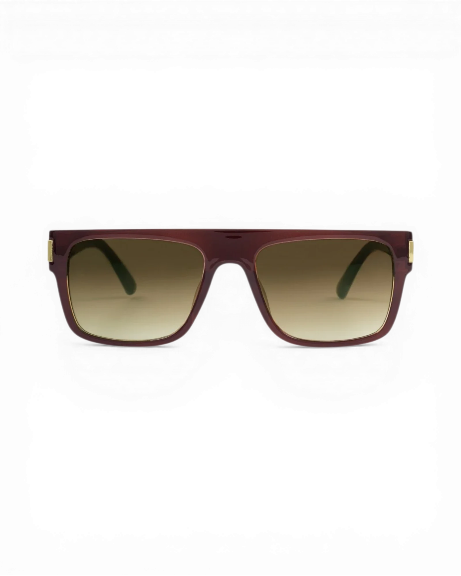 Aspen Square Sunglasses - Dark Cherry