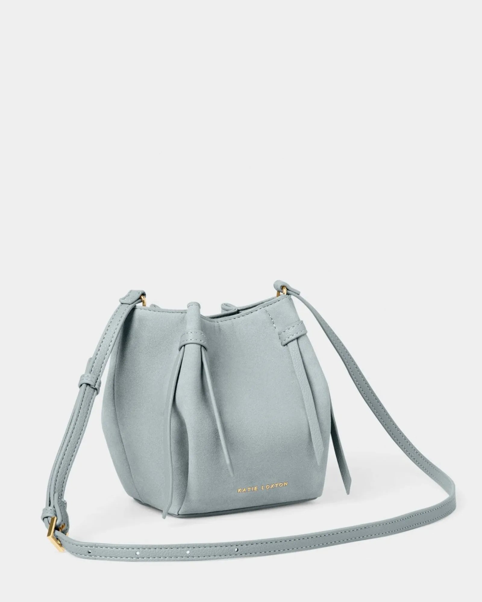 Celina Mini Bucket Bag - Blue Mist