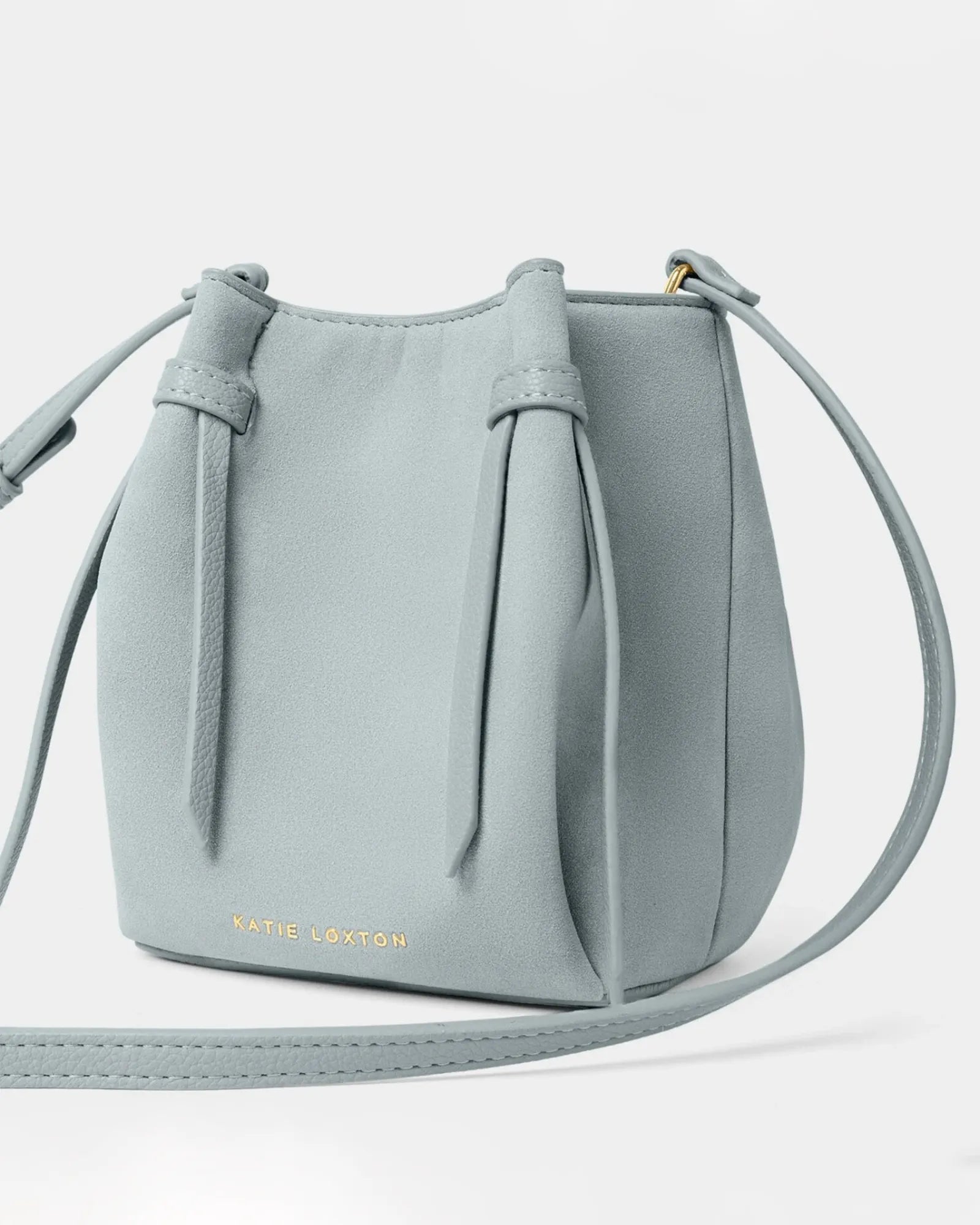 Celina Mini Bucket Bag - Blue Mist