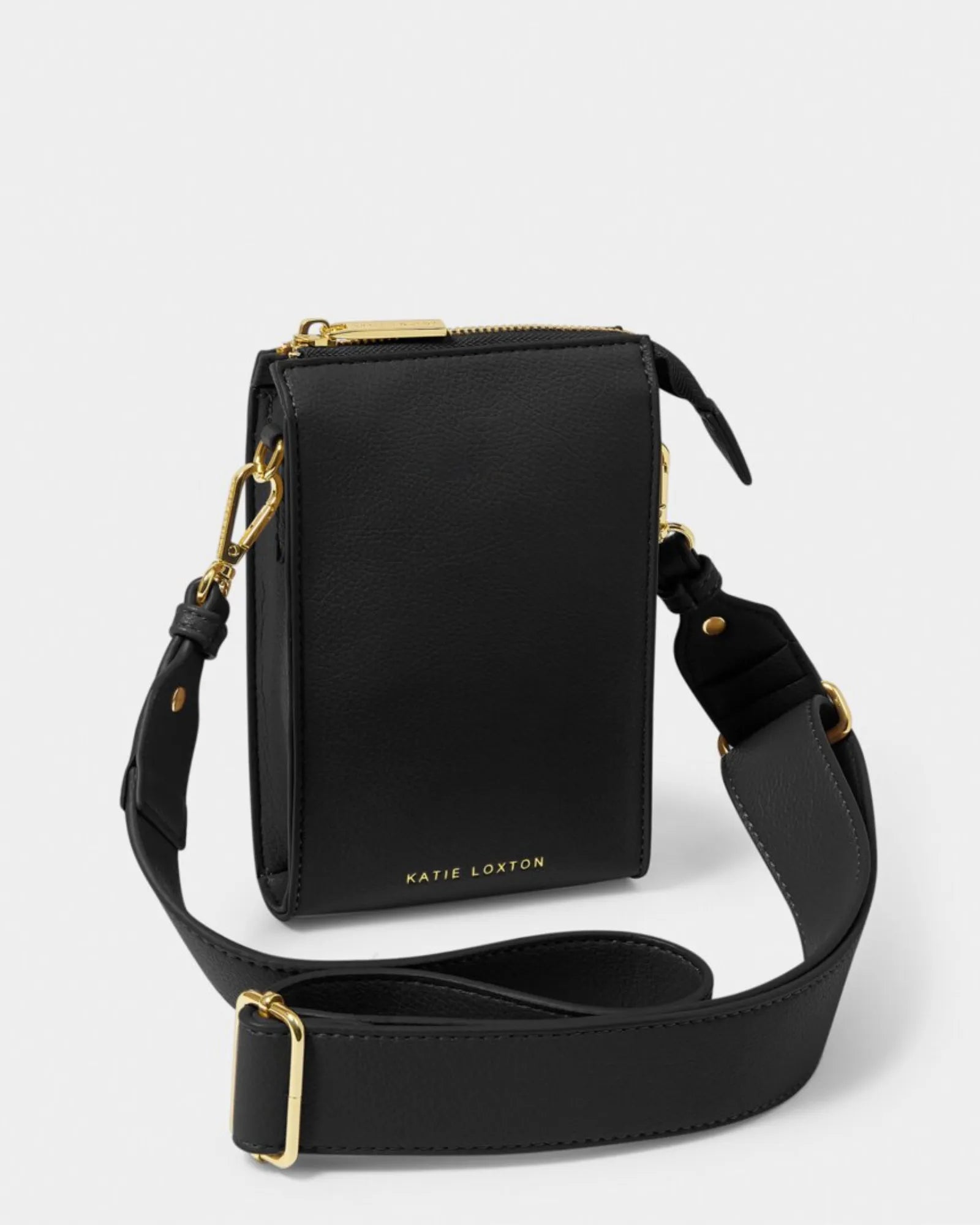 Effie Slim Crossbody Bag - Black