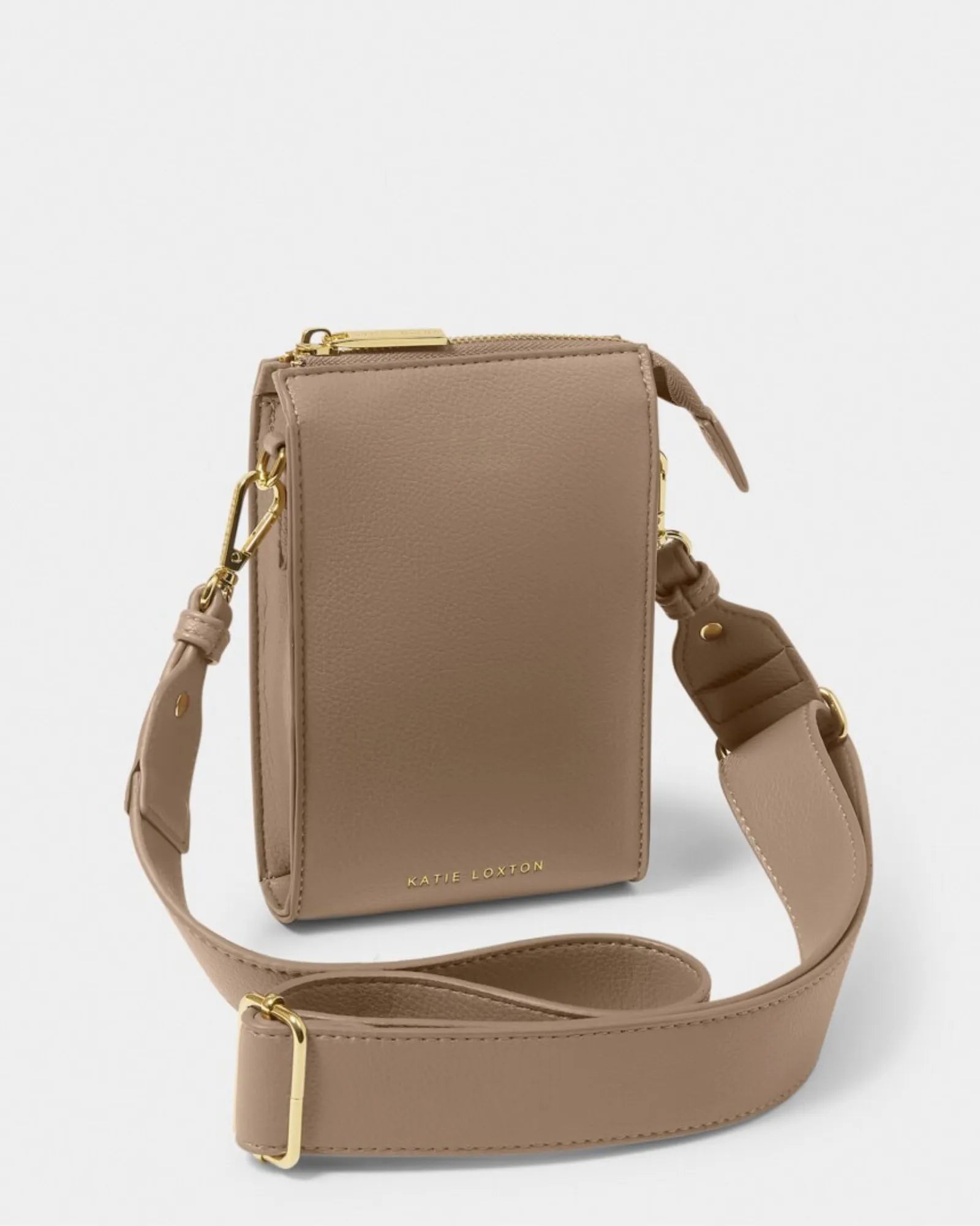 Effie Slim Crossbody Bag - Mocha