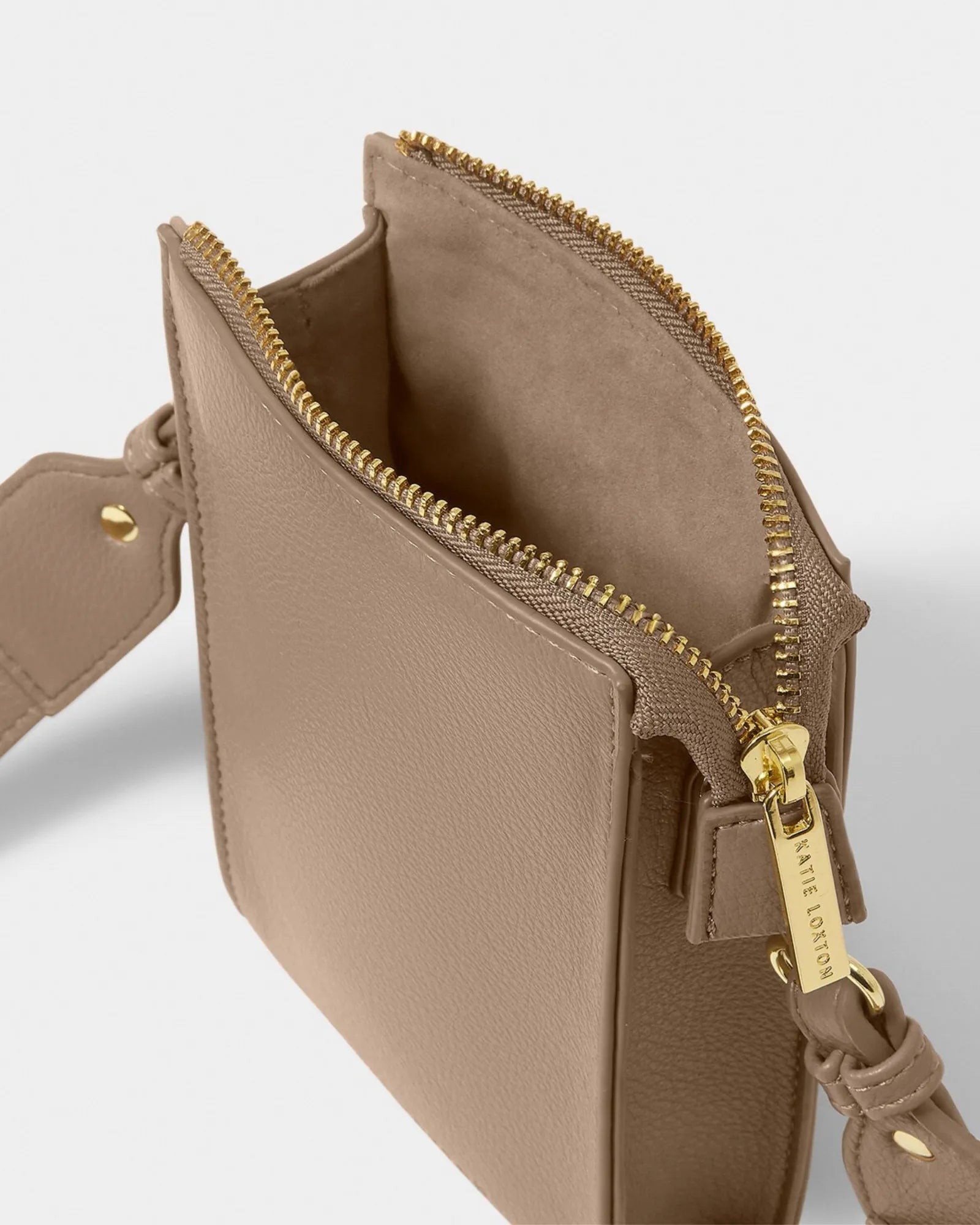 Effie Slim Crossbody Bag - Mocha