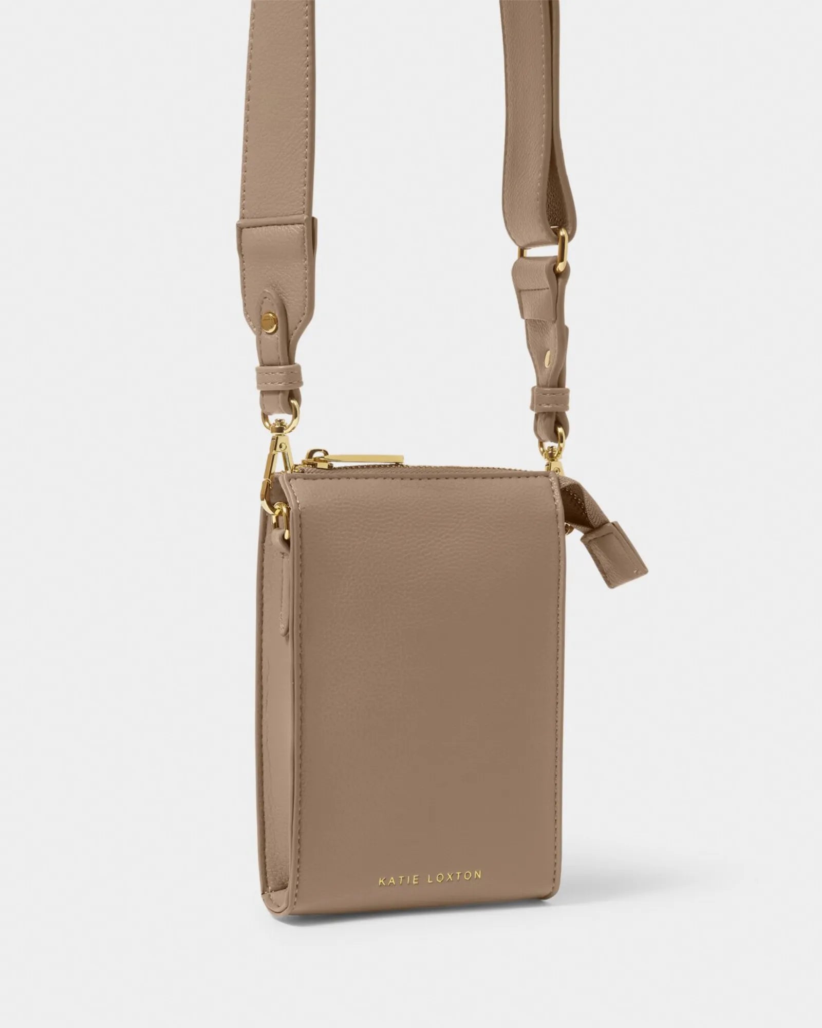 Effie Slim Crossbody Bag - Mocha