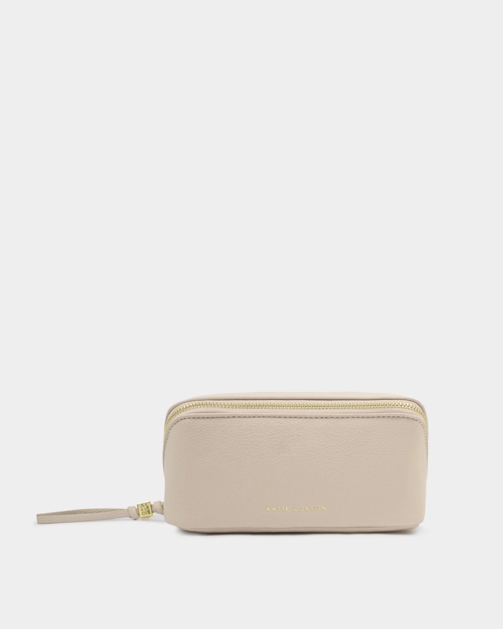 Fold-Out Mirror Makeup Bag - Oyster