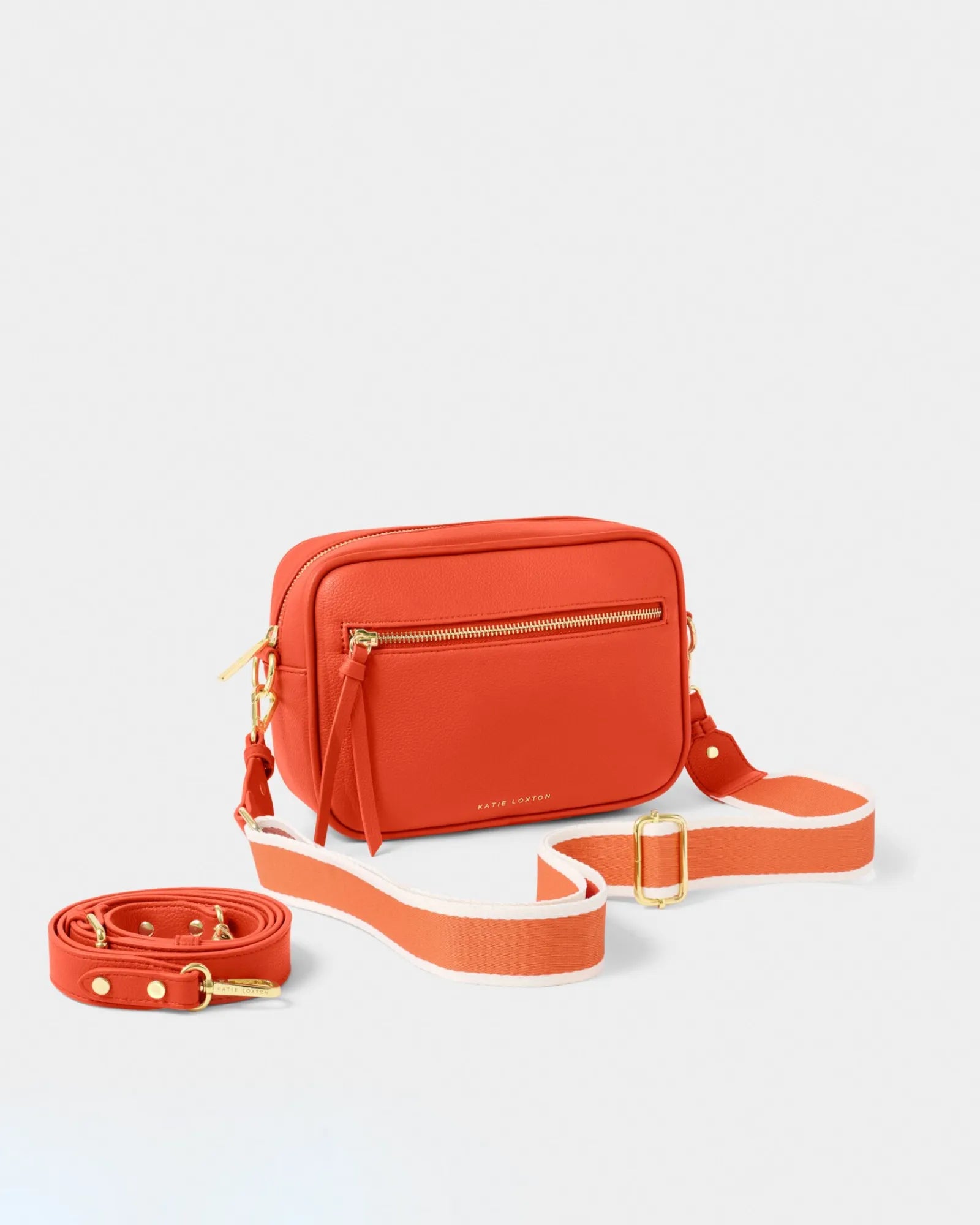 Hallie Crossbody Bag - Deep Orange