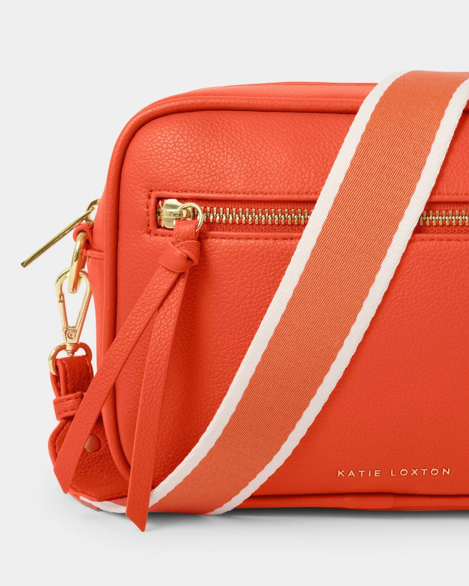 Hallie Crossbody Bag - Deep Orange