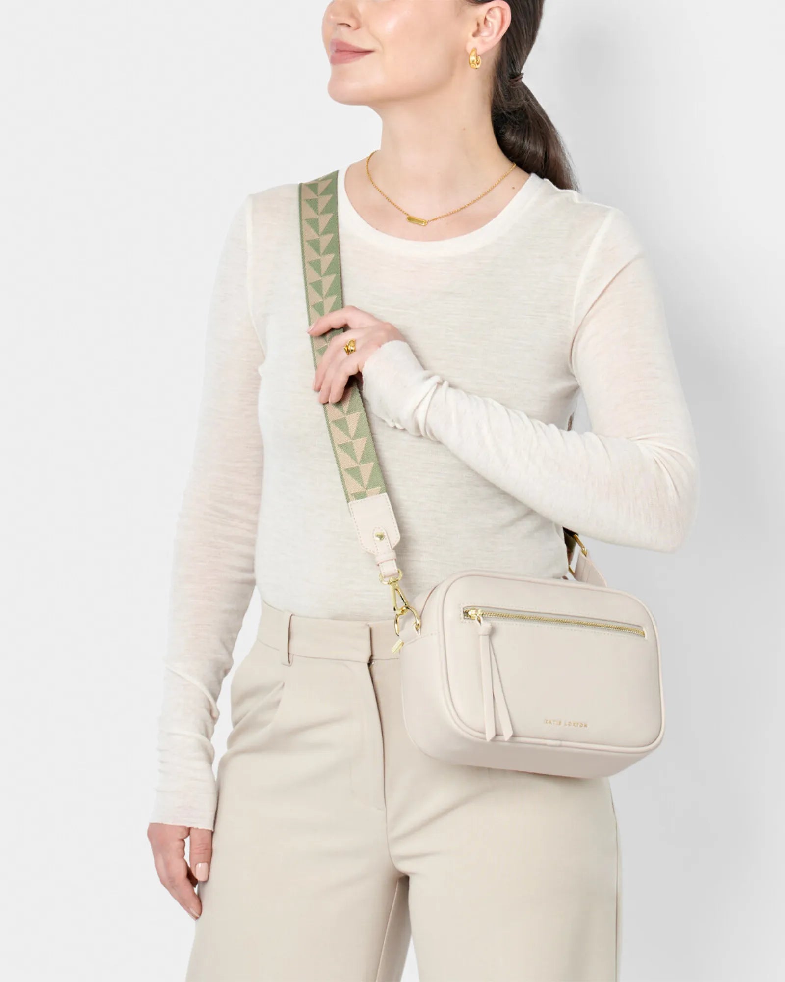 Hallie Crossbody Bag - Off White