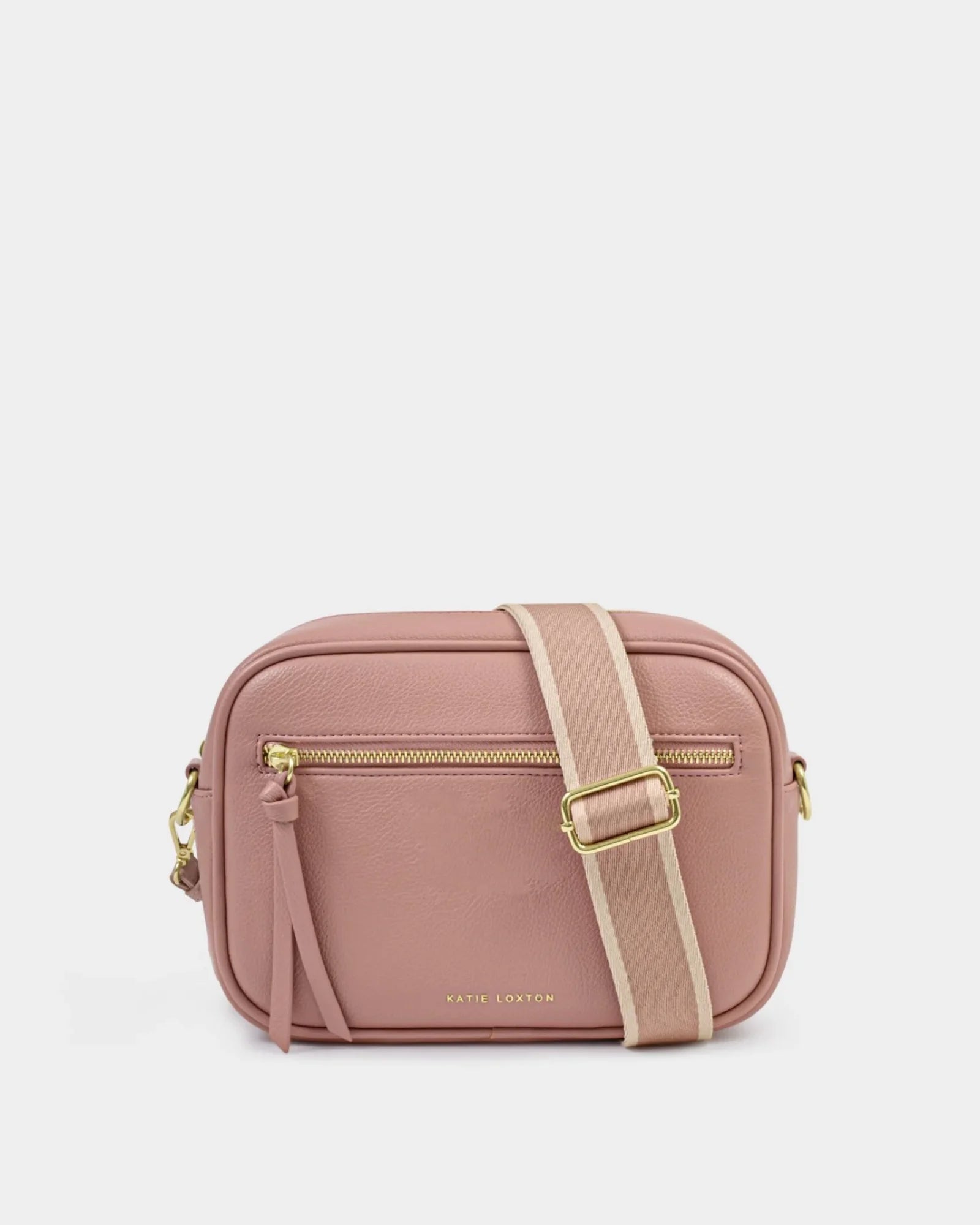 Hallie Crossbody Bag - Pink Heather