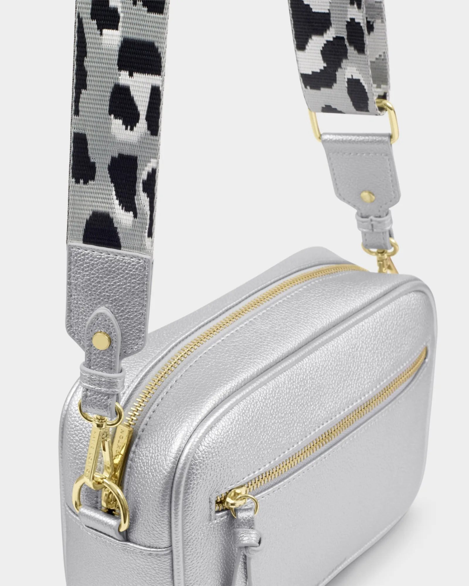 Hallie Crossbody Bag - Silver