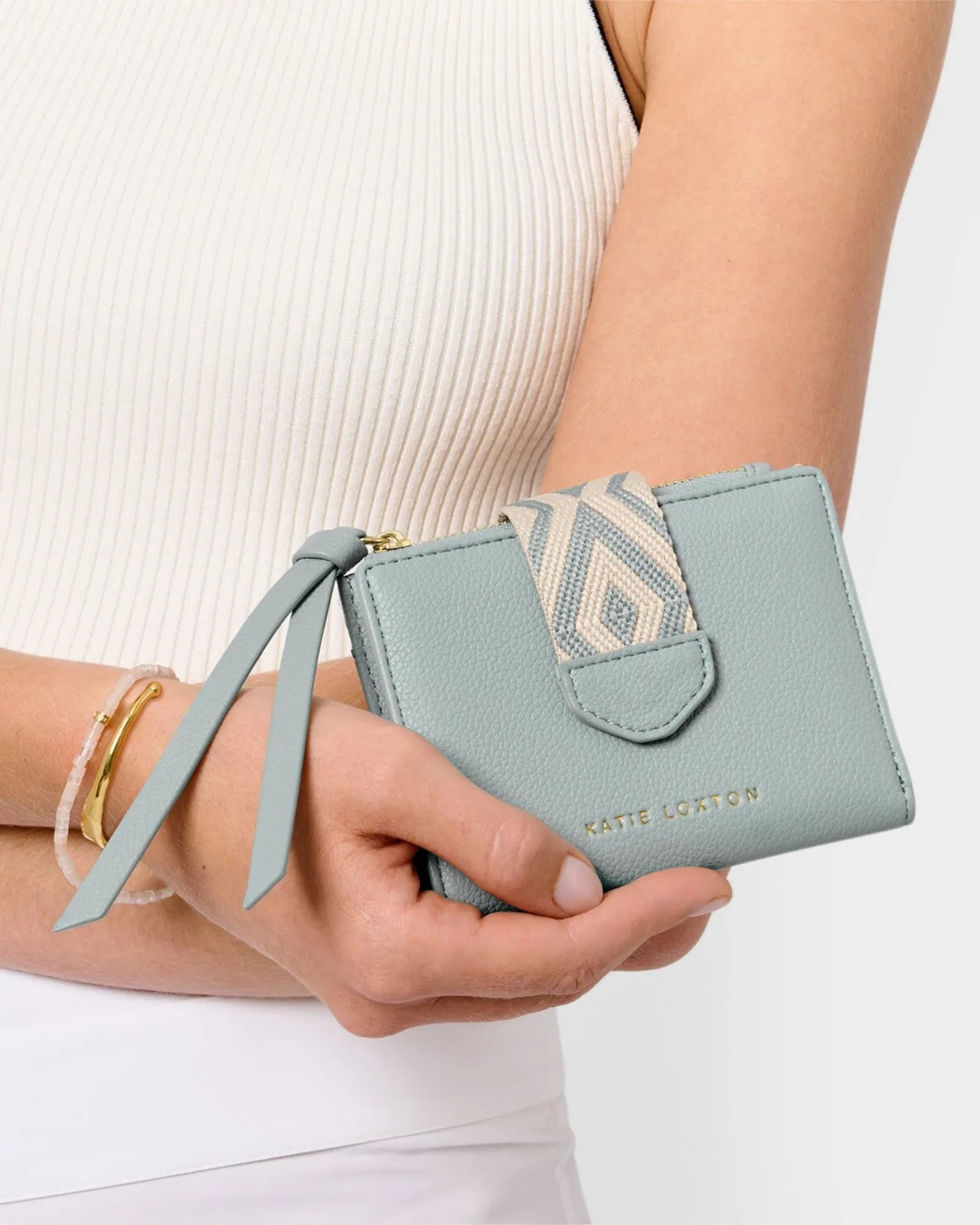 Hallie Purse - Duck Egg Blue