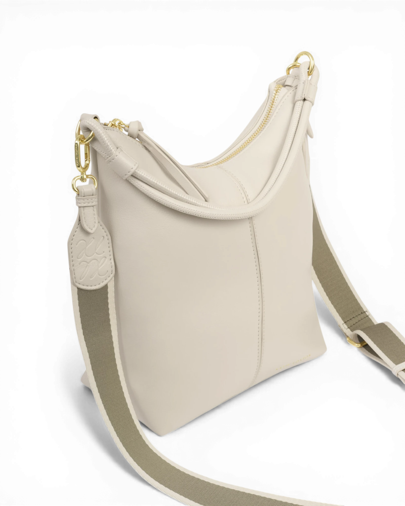 Hallie Satchel Bag - Oyster