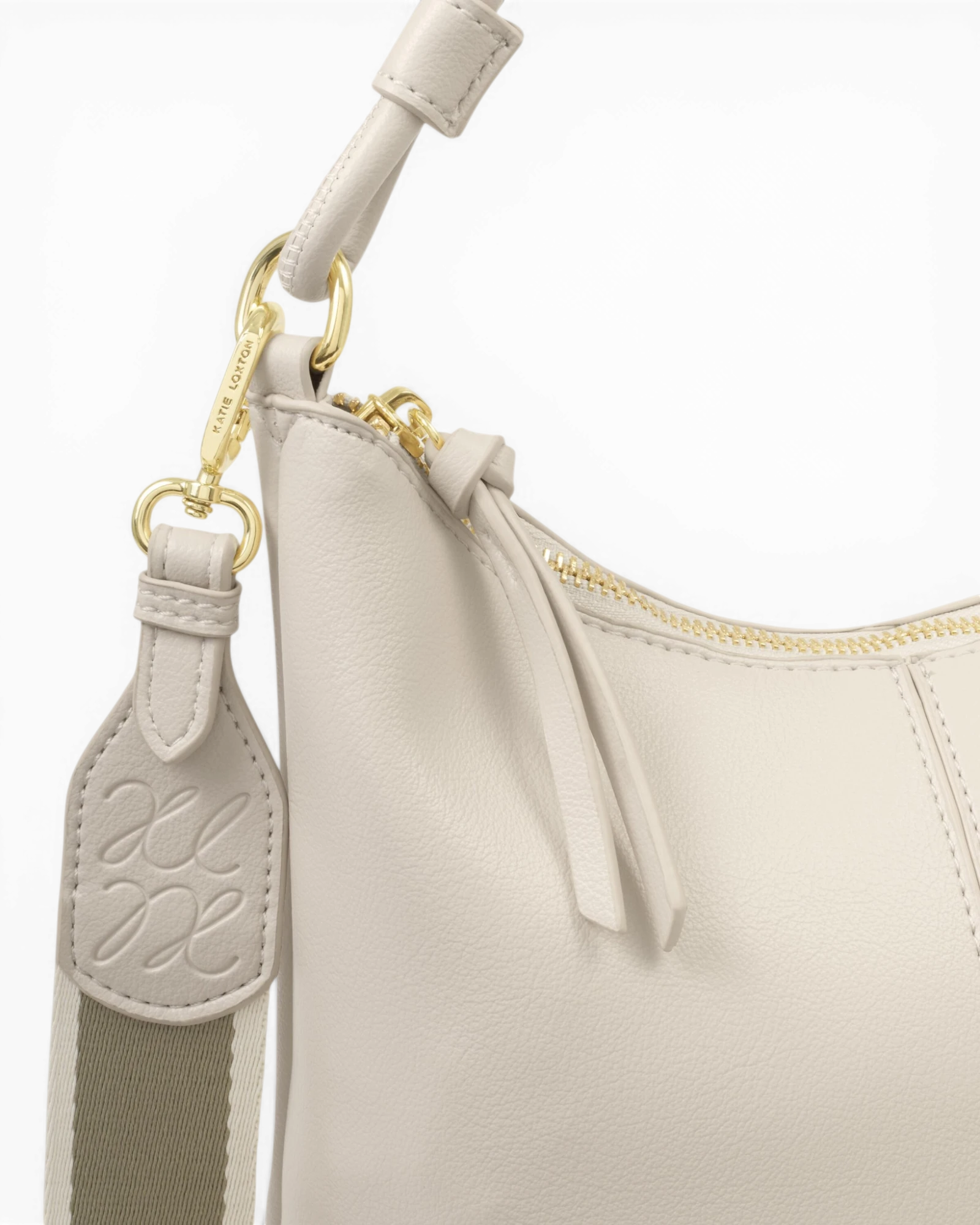 Hallie Satchel Bag - Oyster