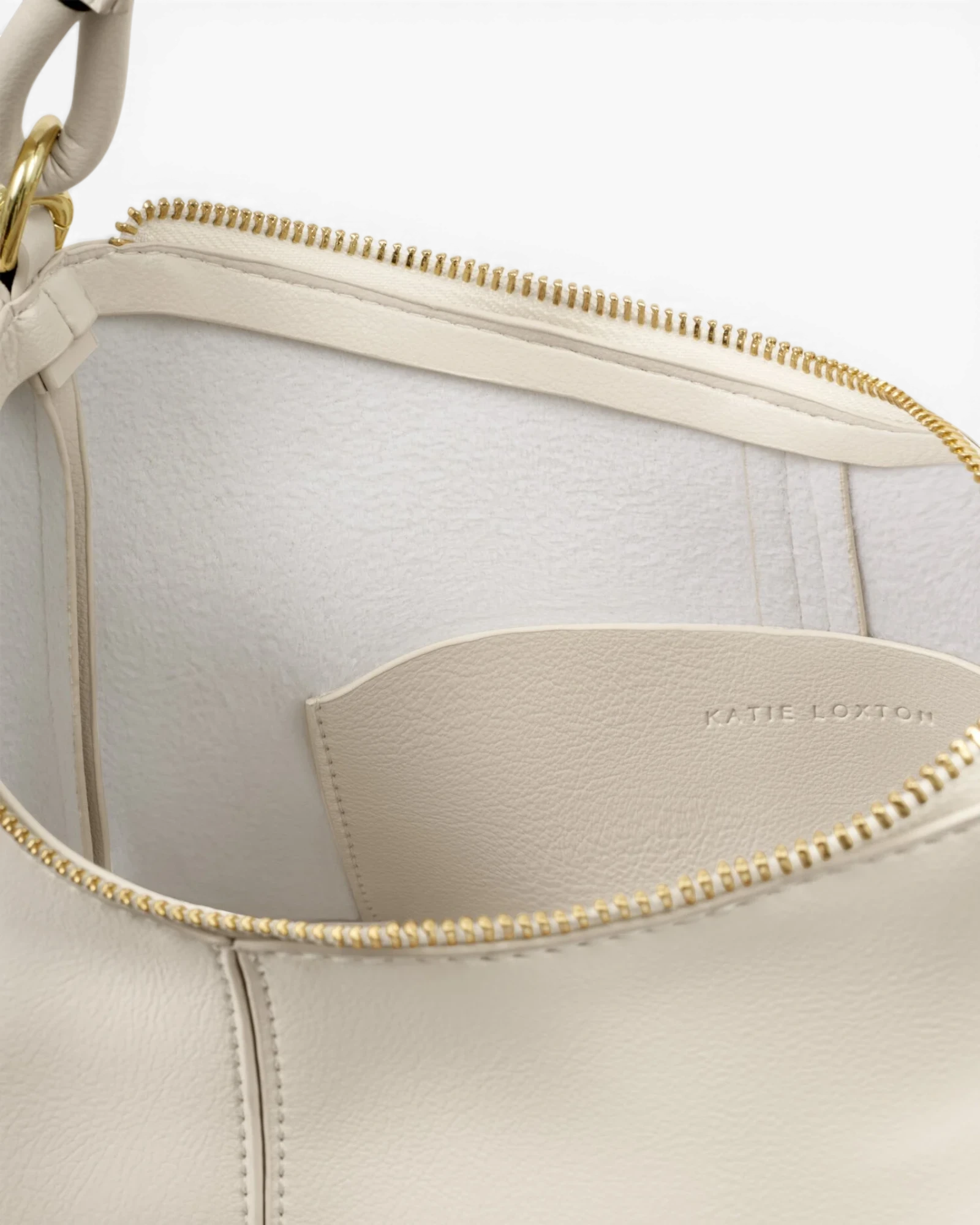 Hallie Satchel Bag - Oyster