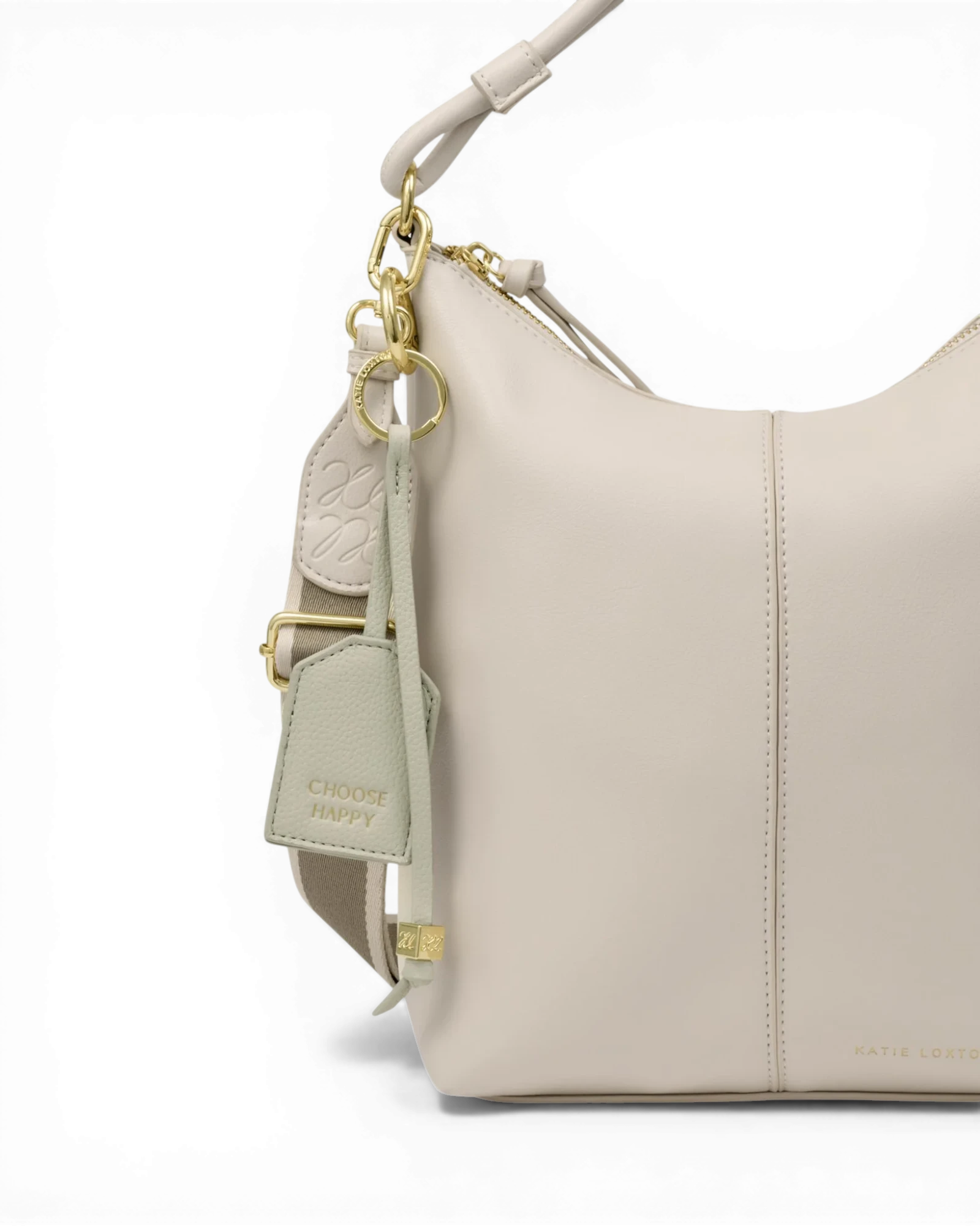 Hallie Satchel Bag - Oyster