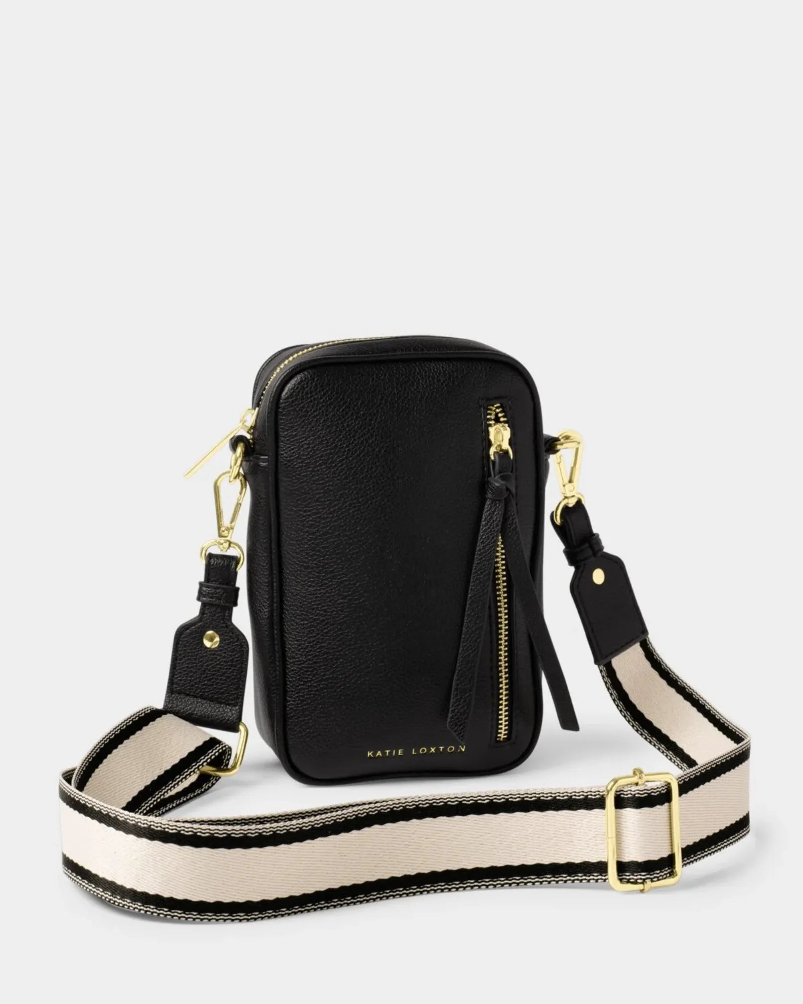 Hallie Small Crossbody Bag - Black
