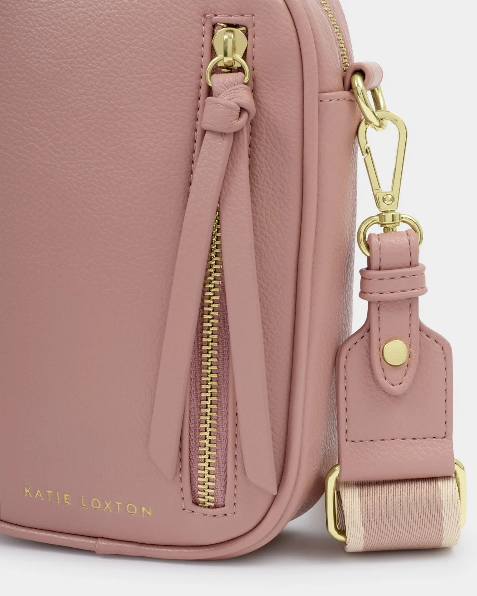 Hallie Small Crossbody Bag - Pink Heather