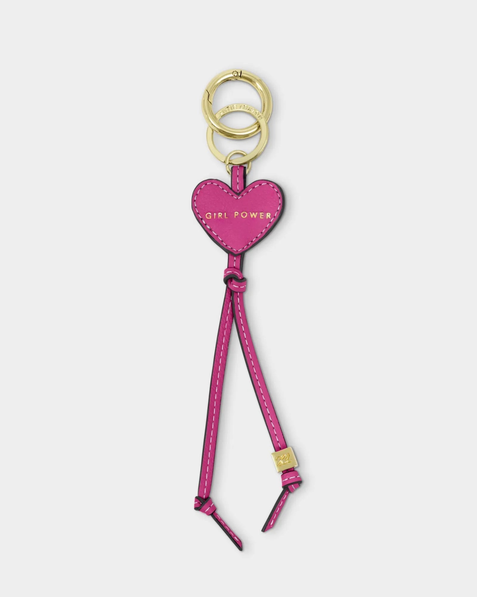 Hear Bag Charm Keyring - Girl Power