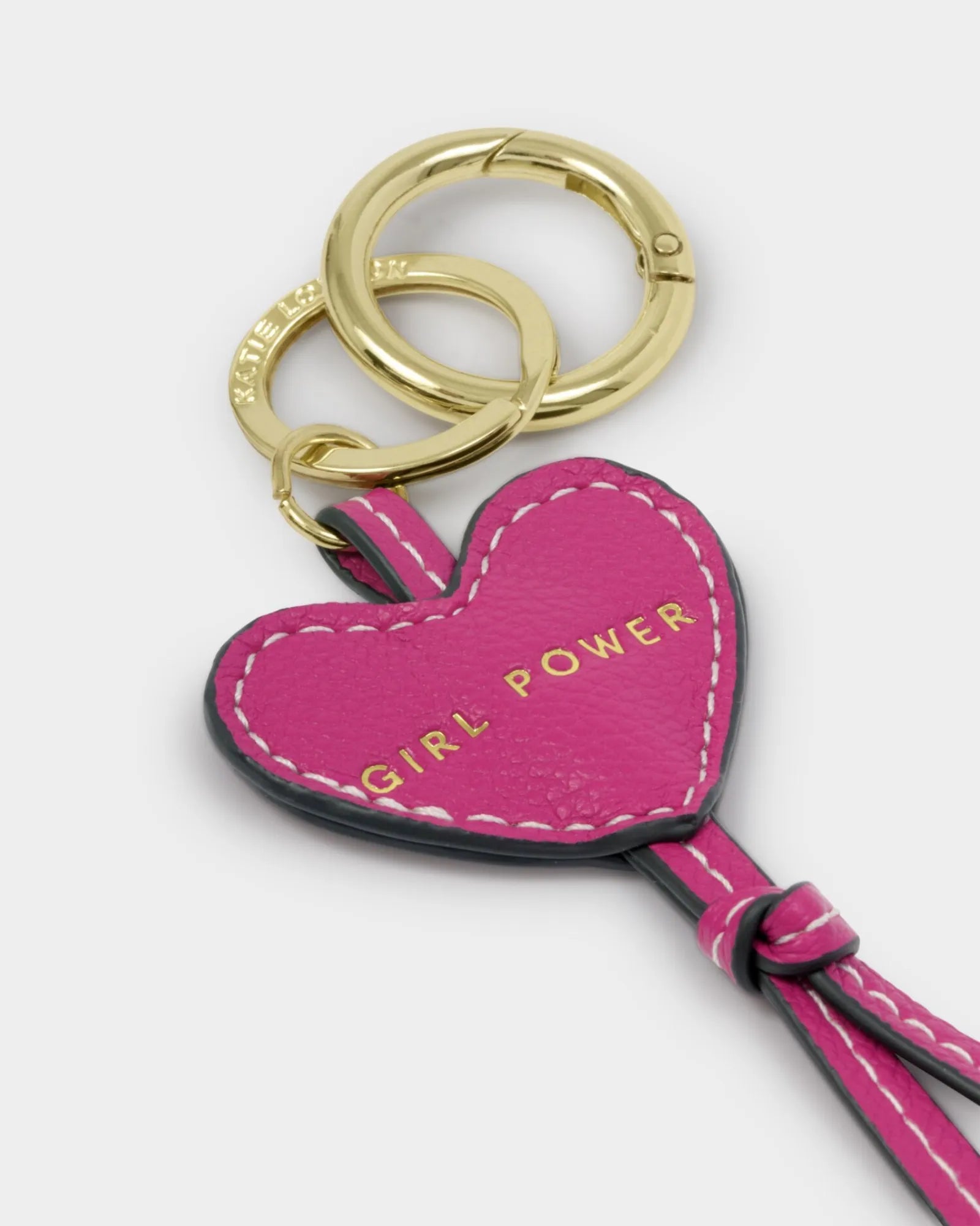 Hear Bag Charm Keyring - Girl Power