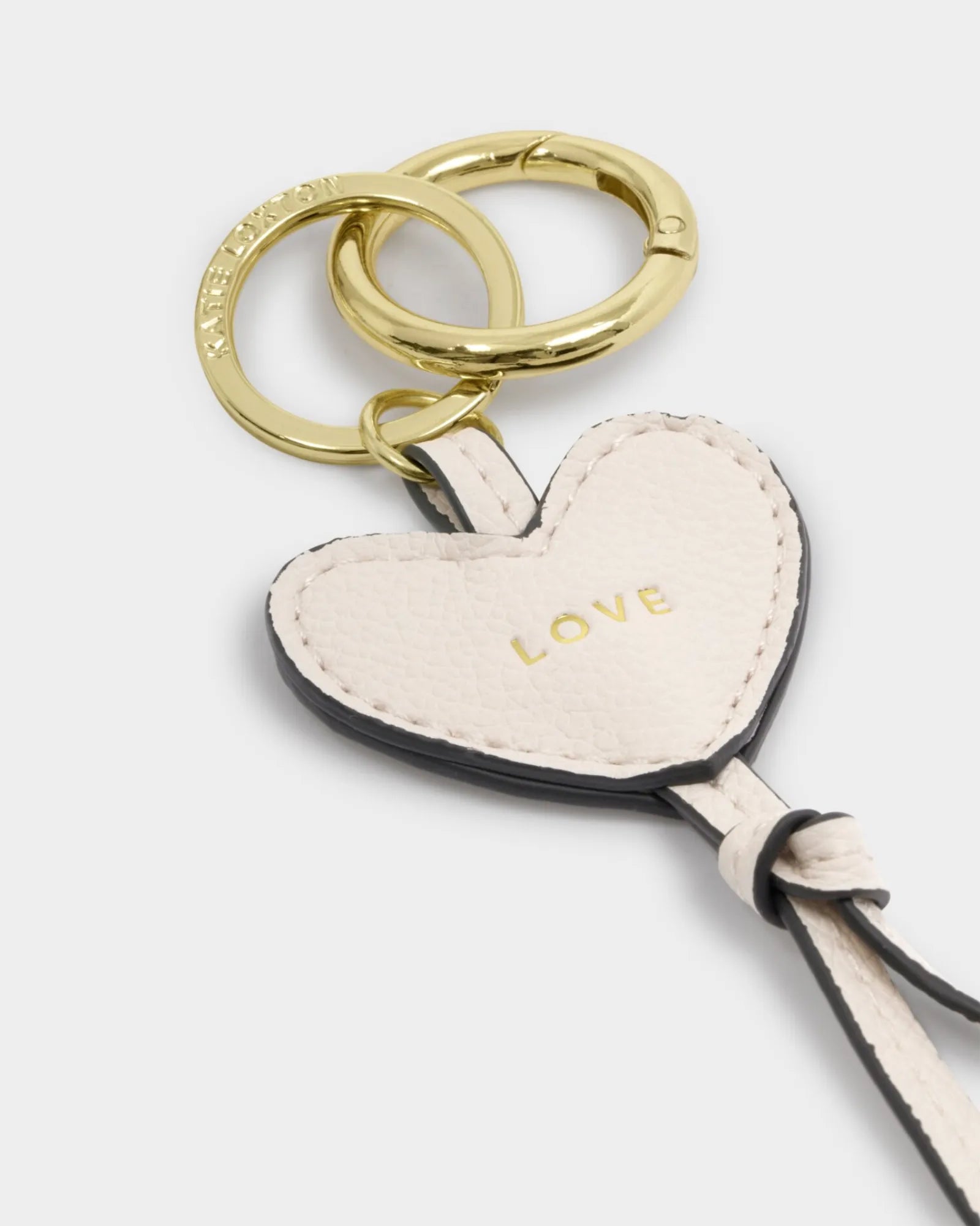 Heart Bag Charm Keyring - Love