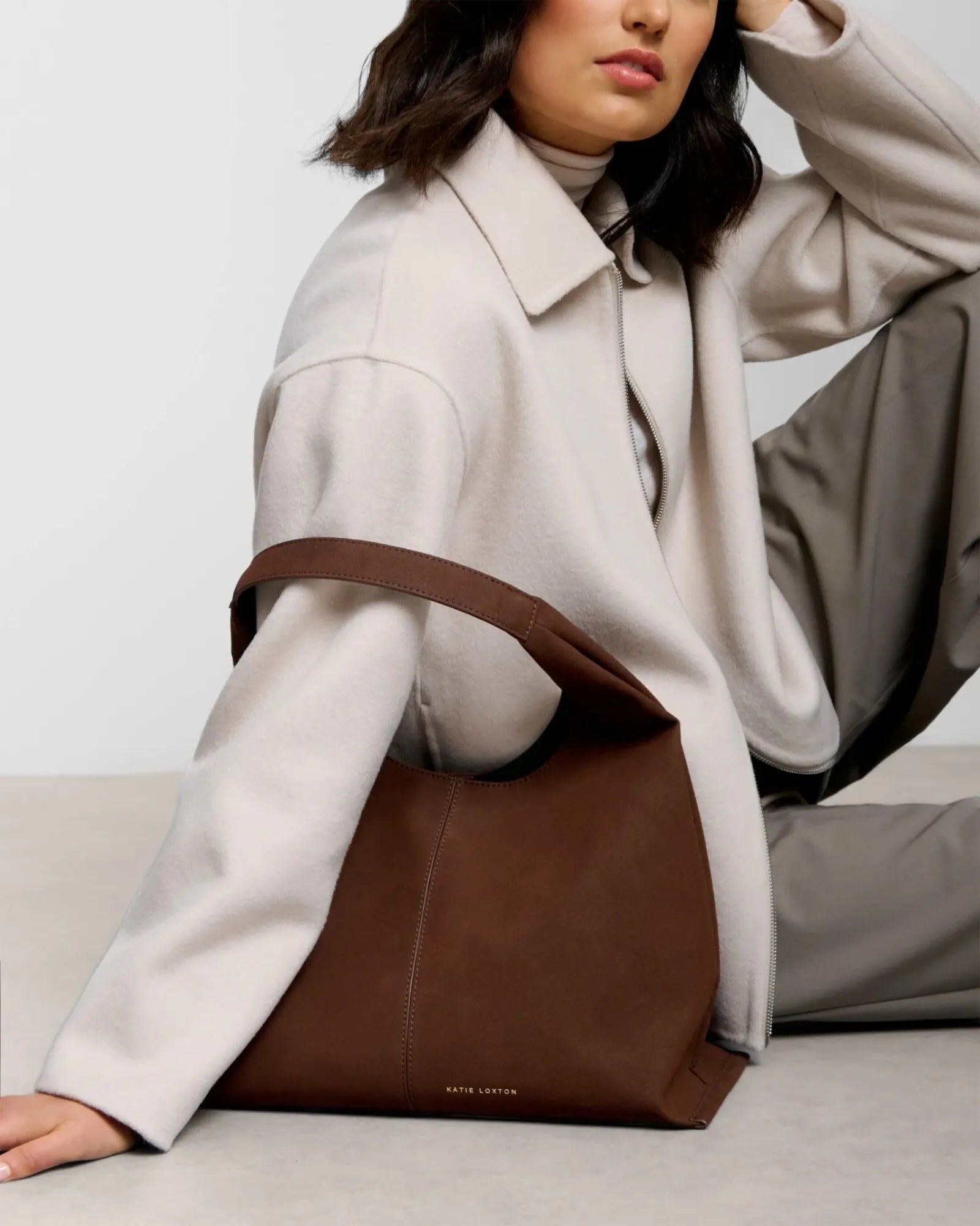 Laila Shoulder Bag - Dark Chocolate