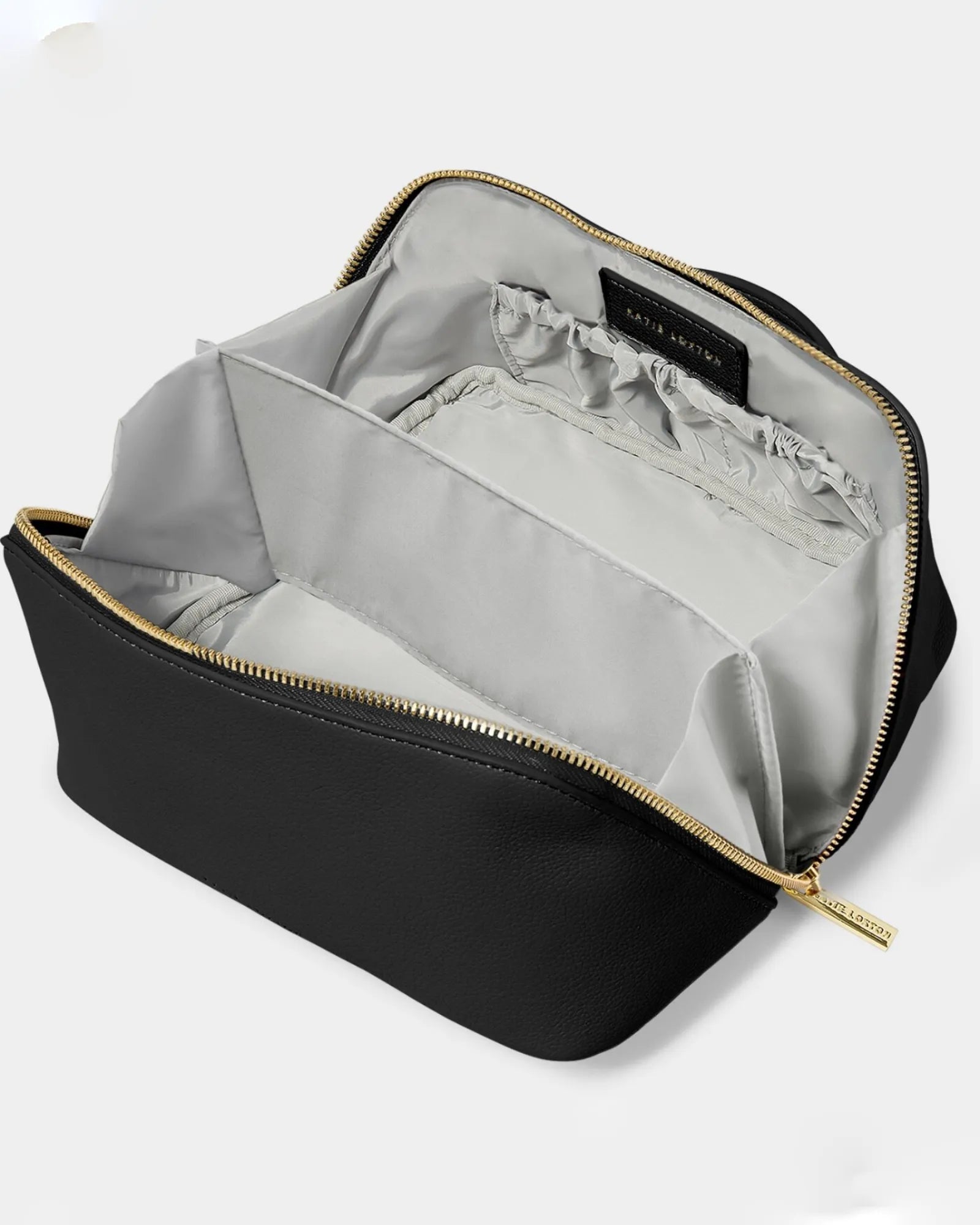 Medium Make Up & Wash Bag - Black