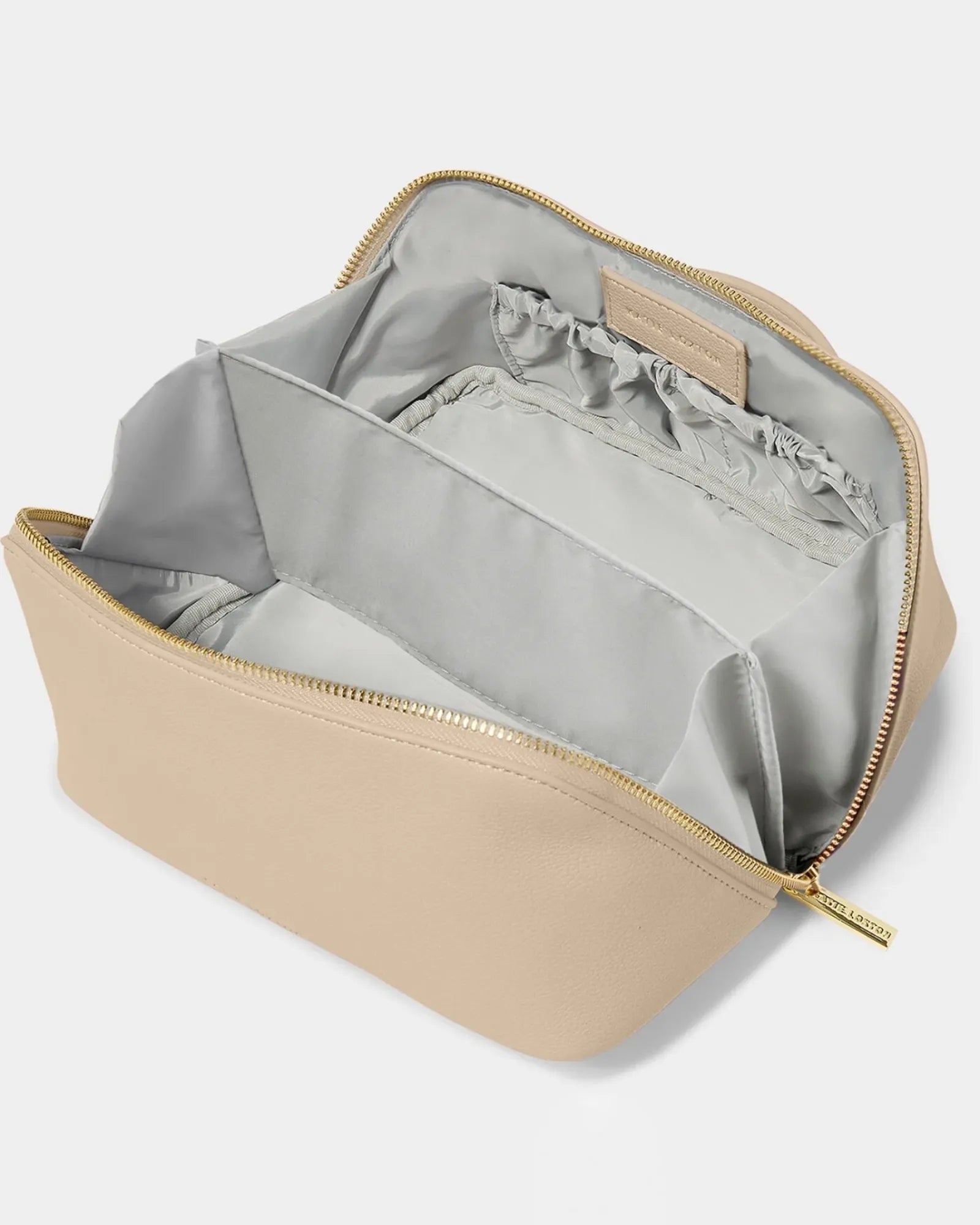 Medium Make Up & Wash Bag - Taupe