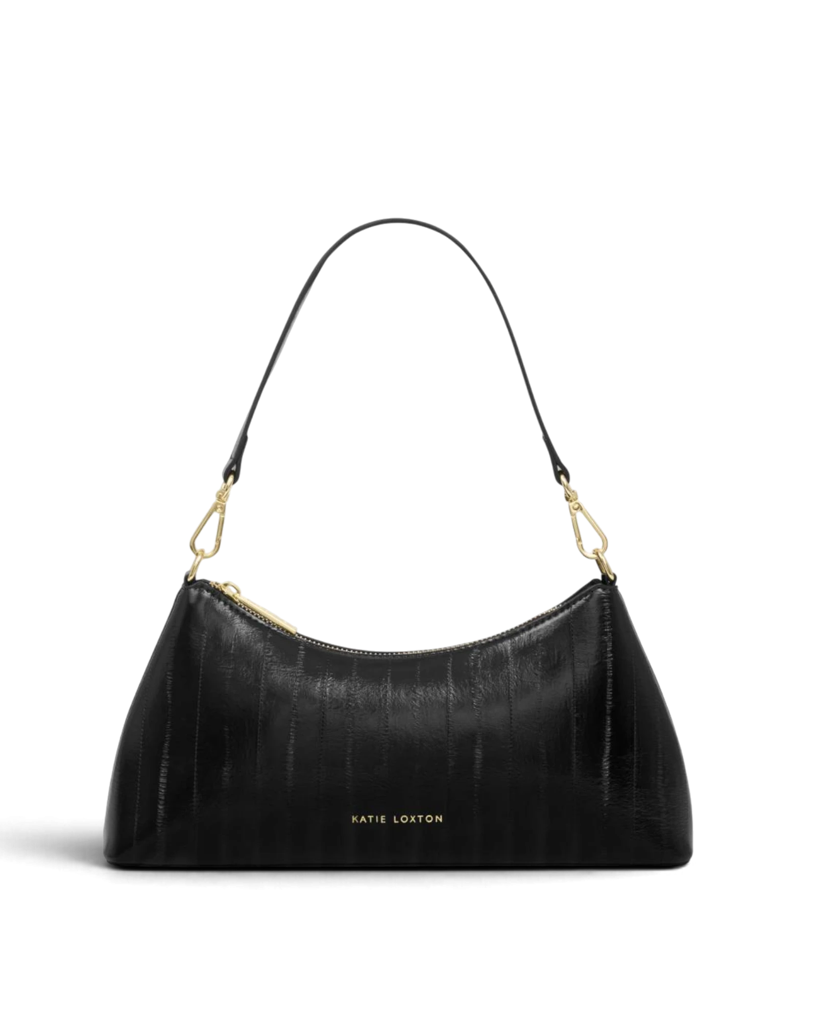 Miley Small Shoulder Bag - Black Eel