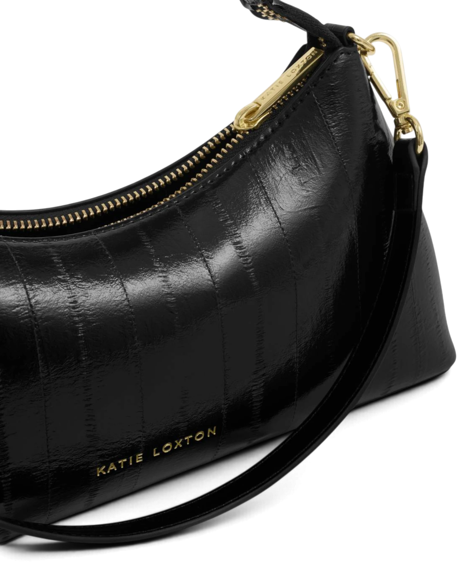 Miley Small Shoulder Bag - Black Eel