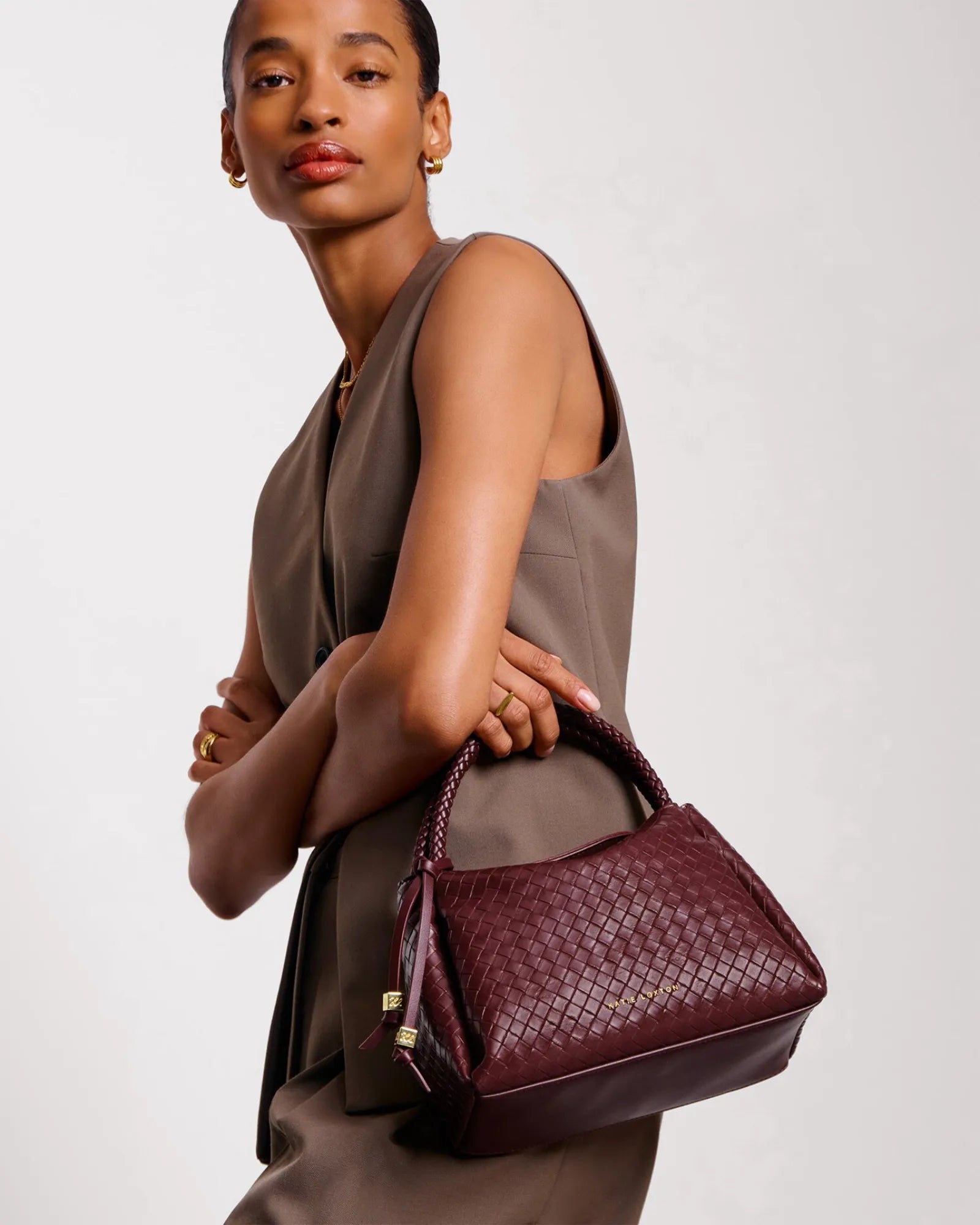 Nova Handle Bag - Cherry