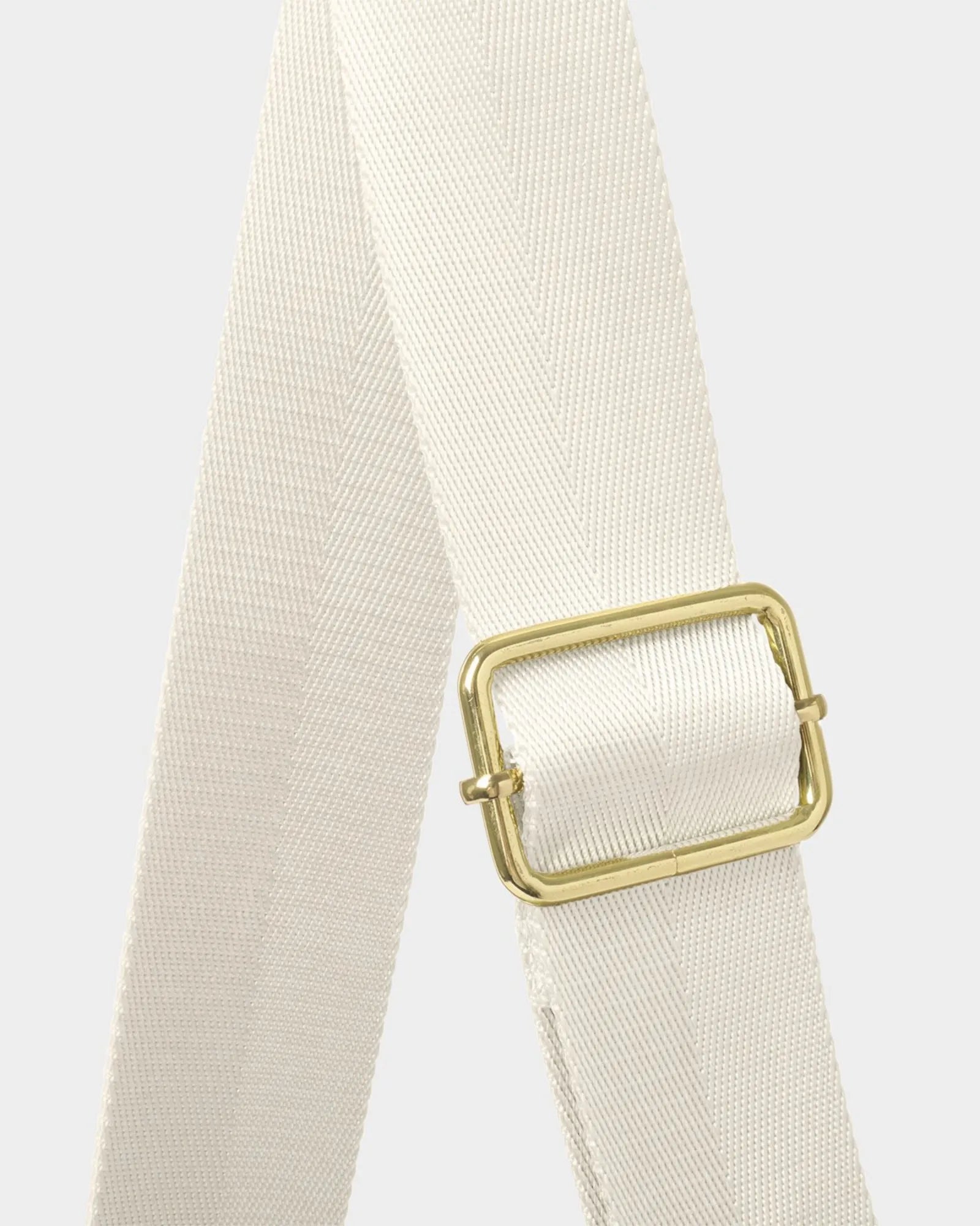 Nylon-Luxe Sling Shoulder Bag - Chalk