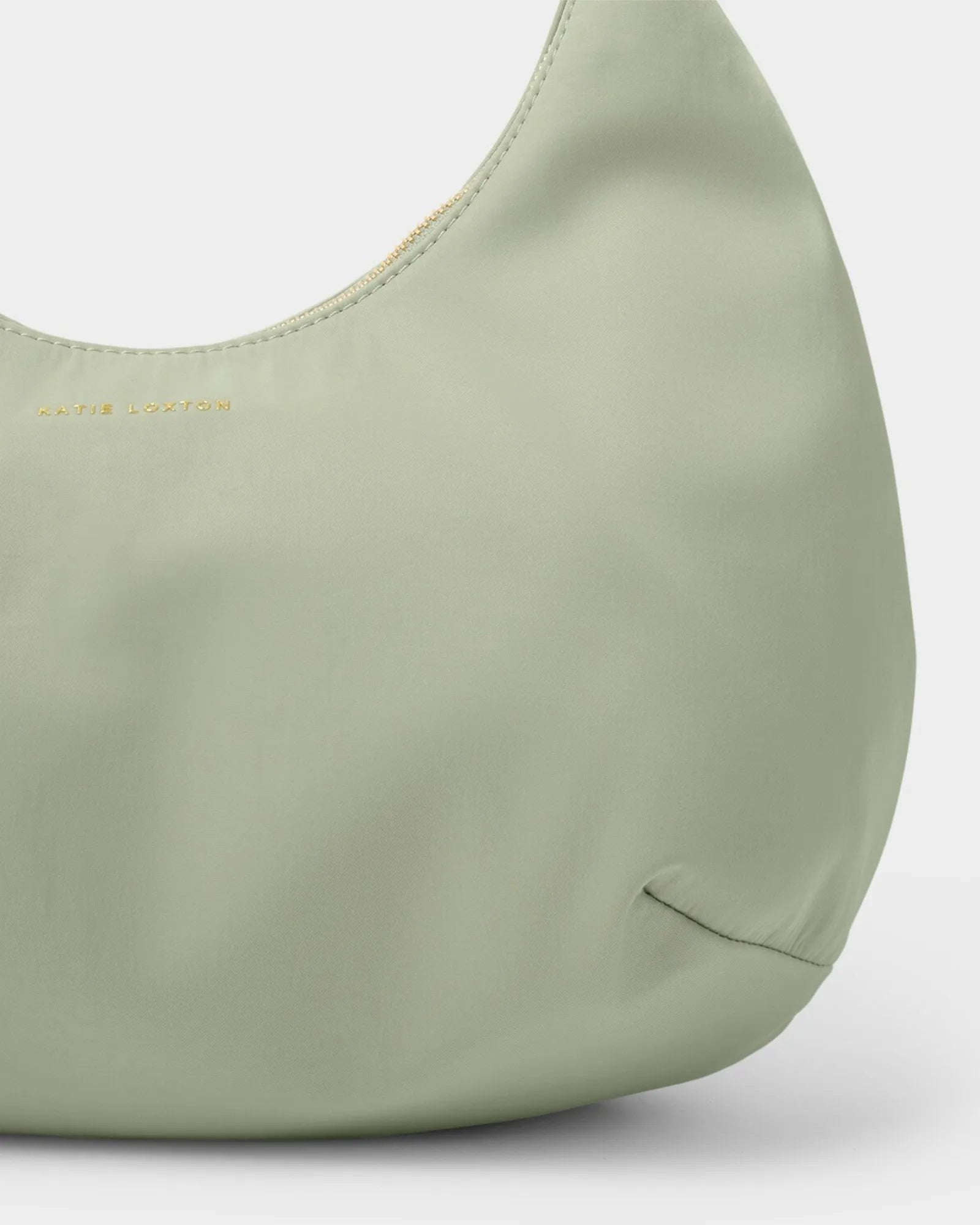 Nylon-Luxe Sling Shoulder Bag - Matcha