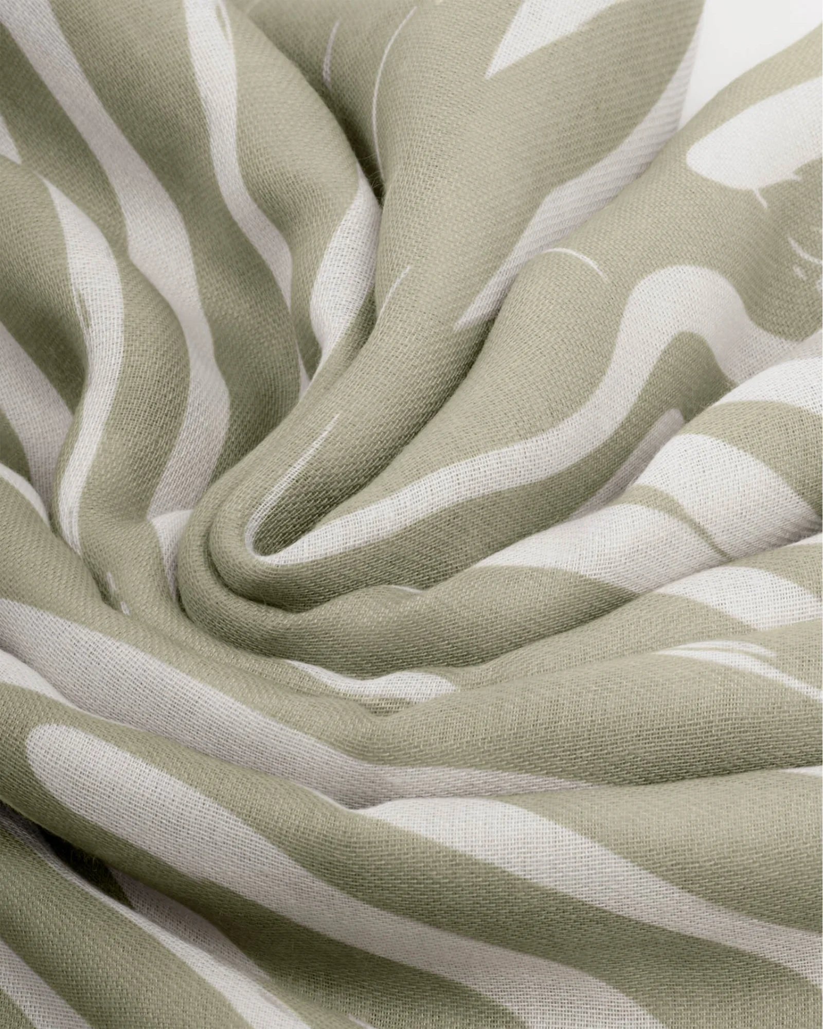 Printed Scarf - Off White