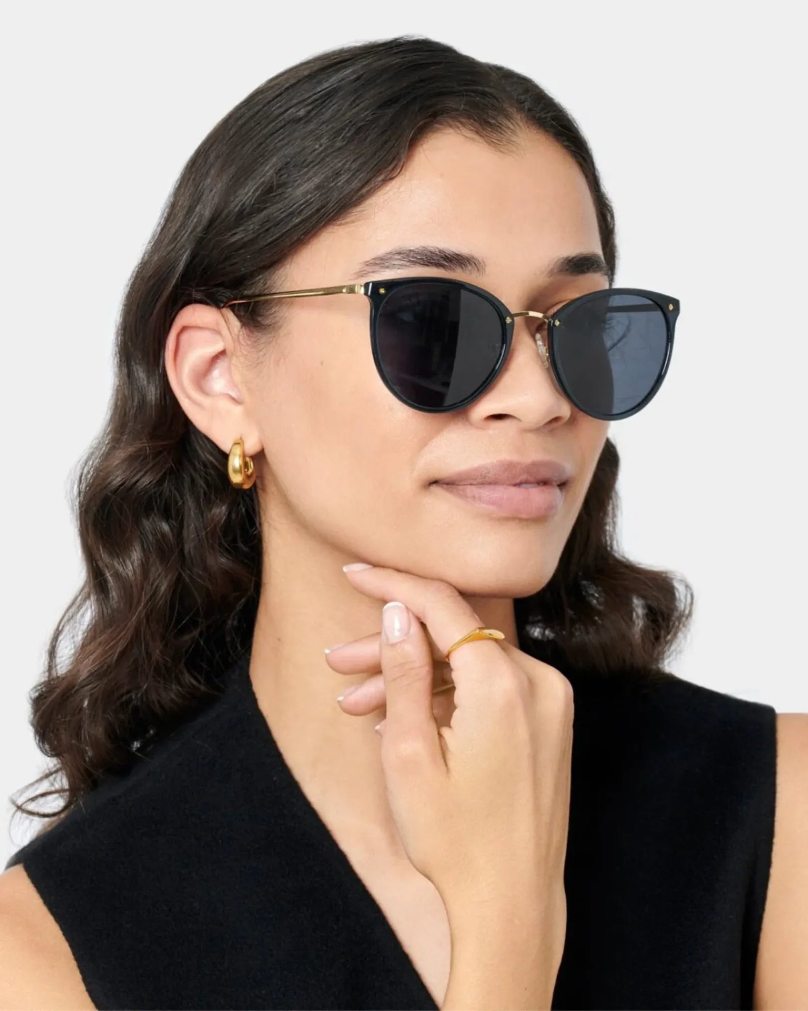 Santorini Sunglasses - Navy