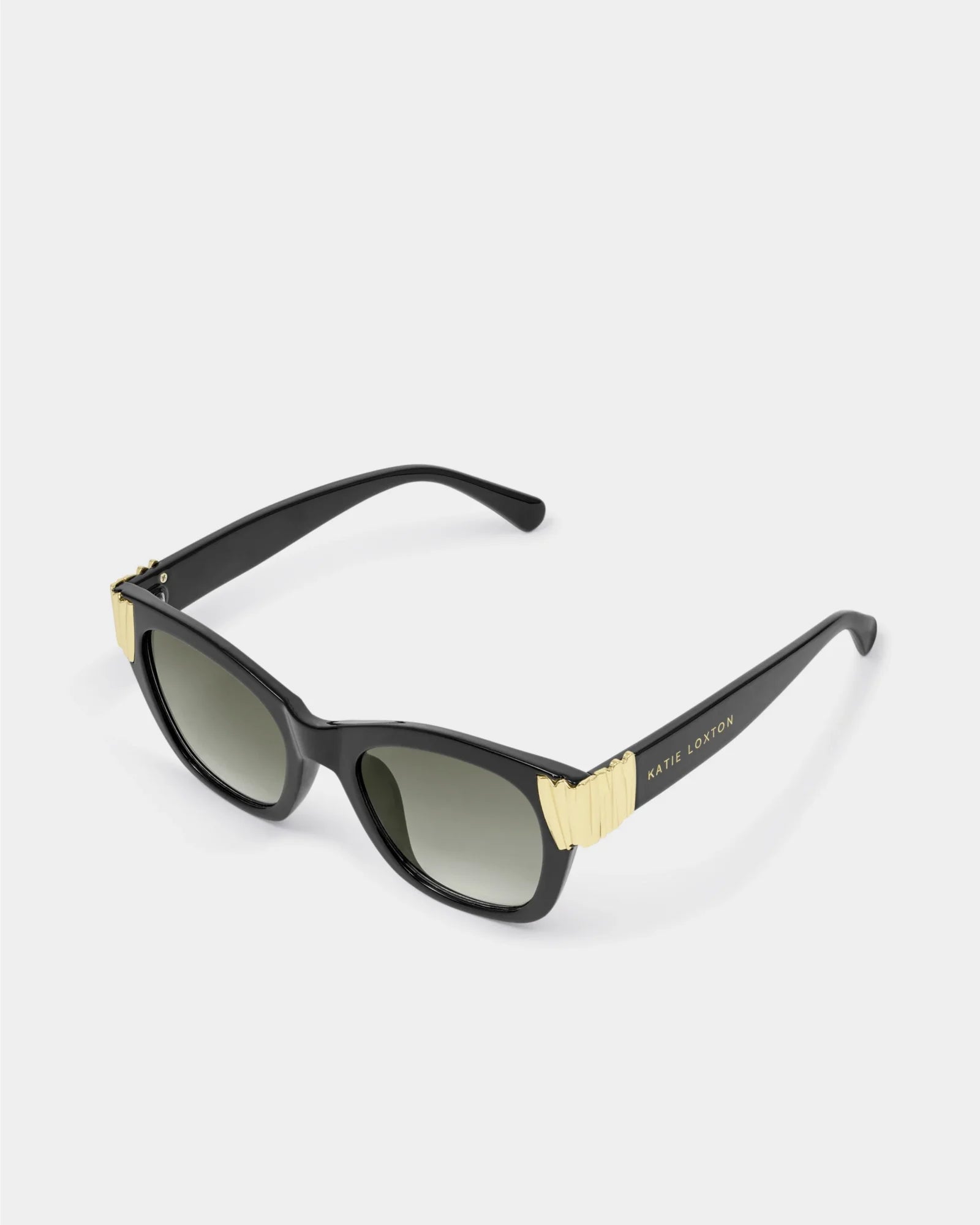 Seychelles Round Cat-Eye Sunglasses - Black