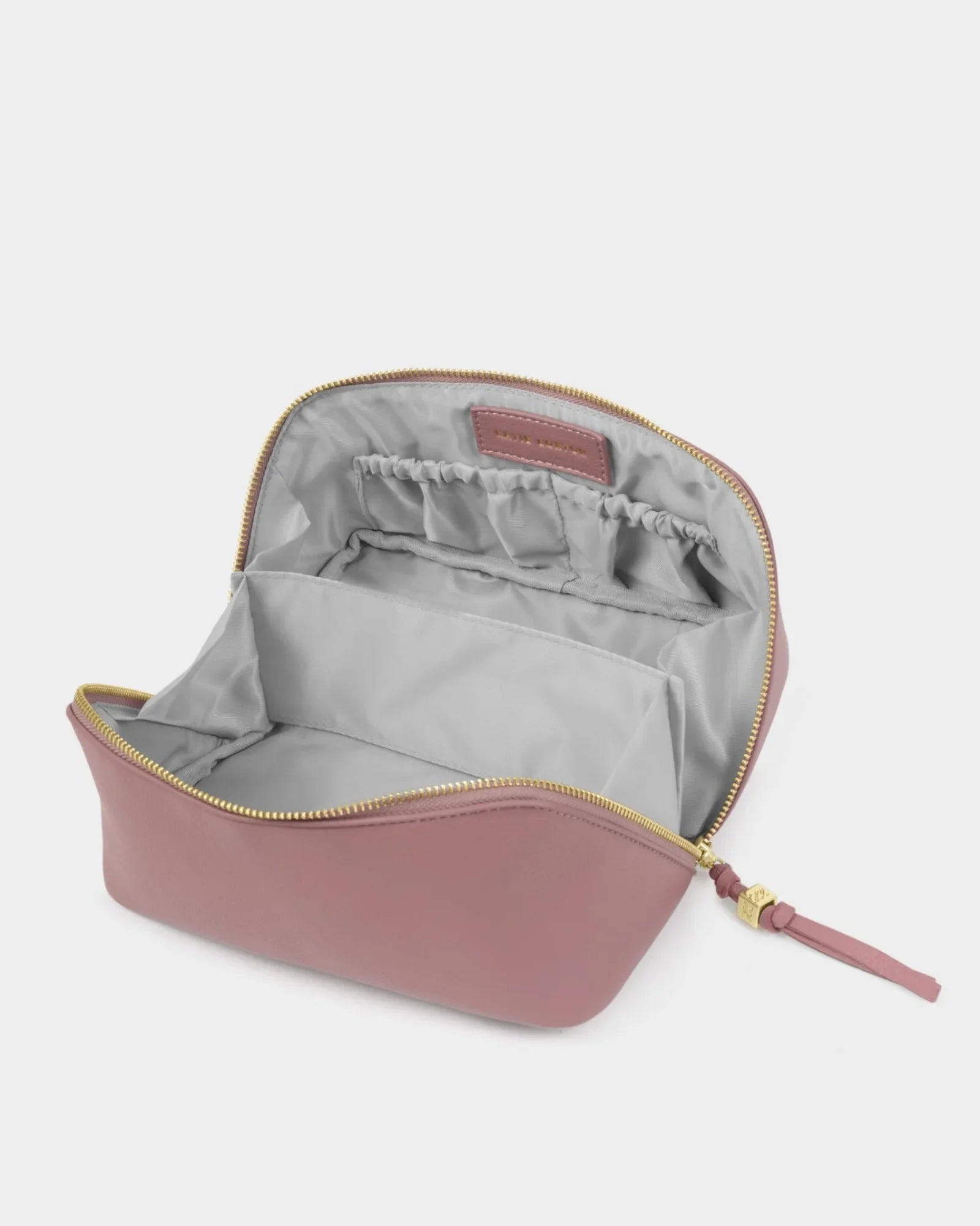 Soho Medium Makeup & Wash Bag - Deep Rose