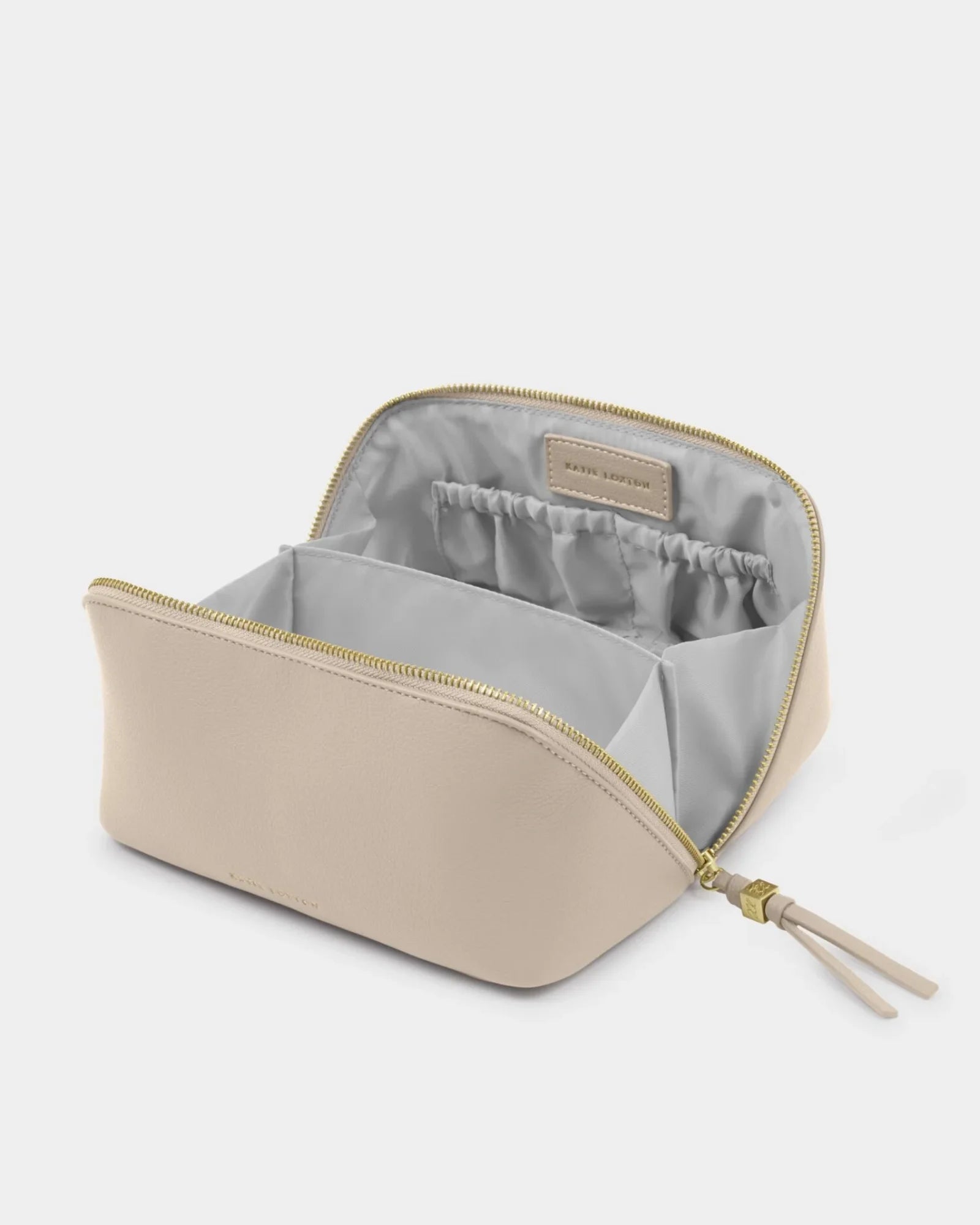 Soho Medium Makeup & Wash Bag - Oyster