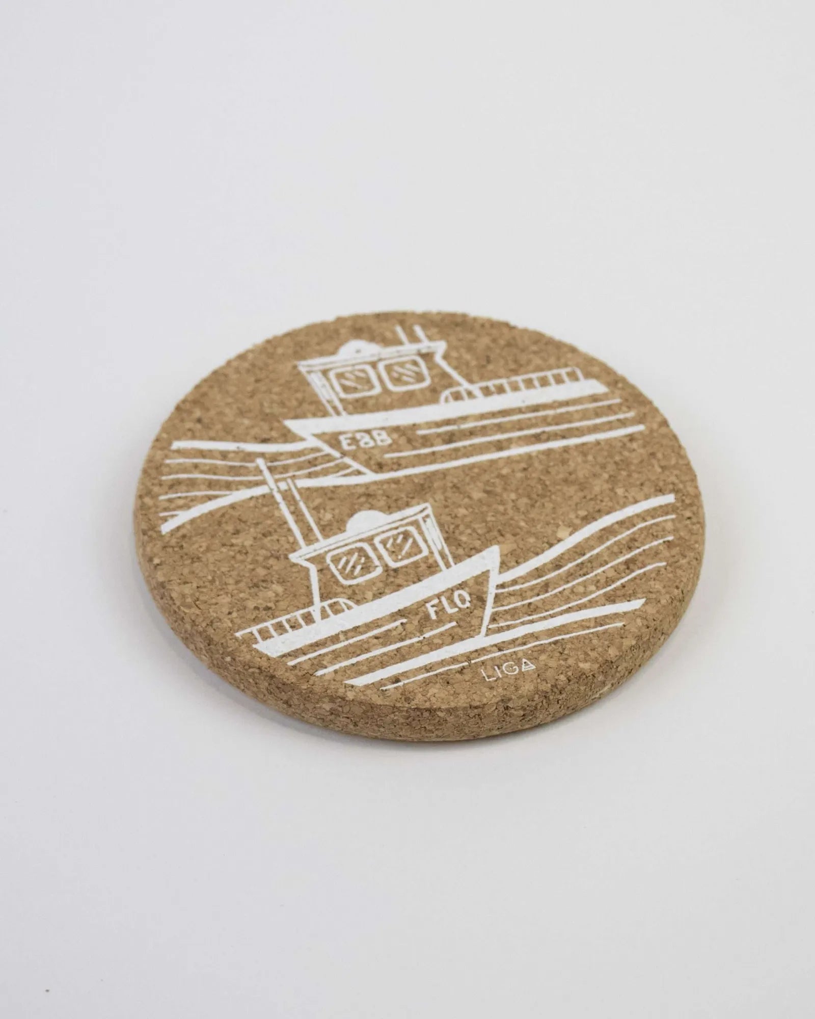 Cork Coaster Set - Ebb & Flo