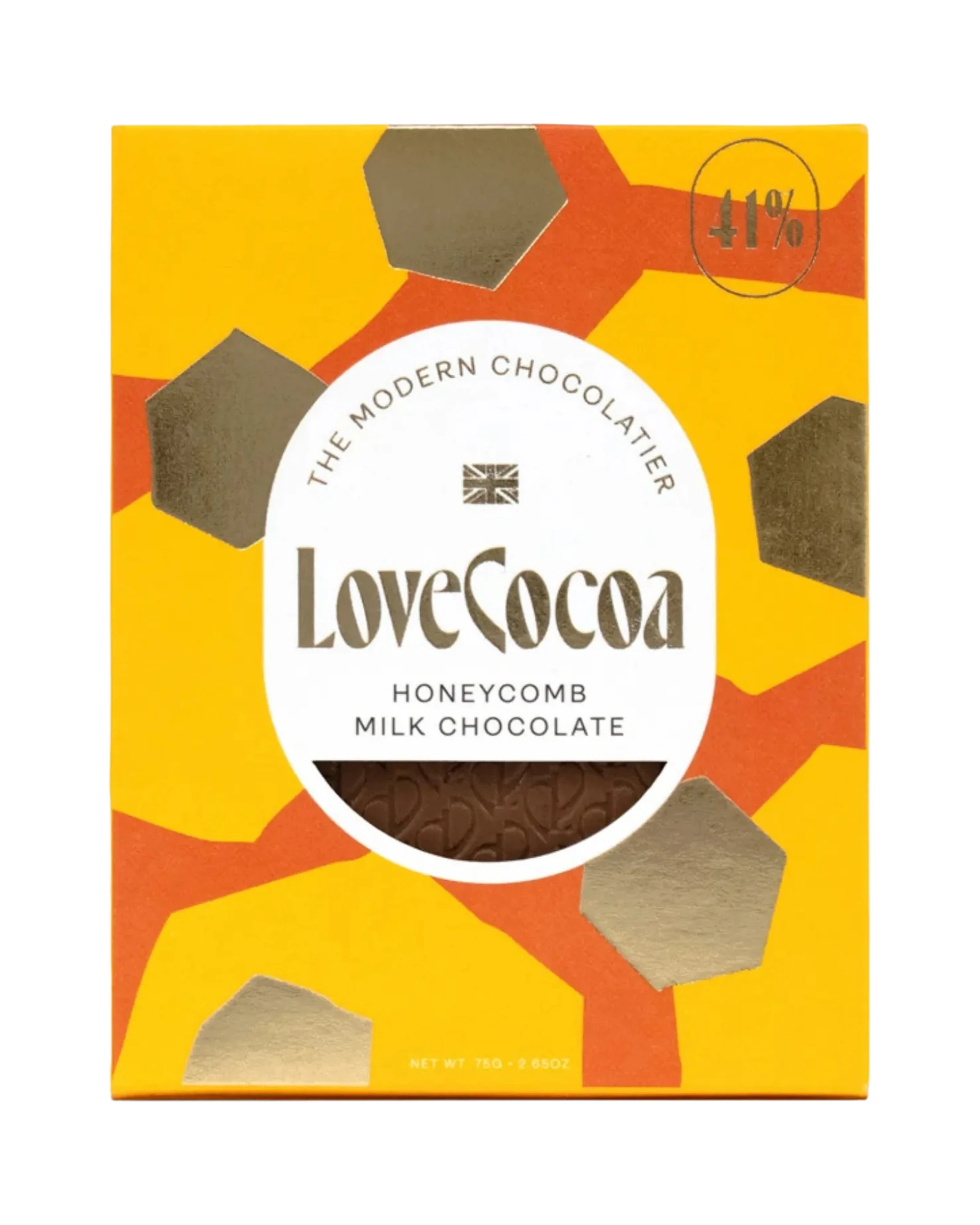 Honeycomb Milk Chocolate Bar 70g
