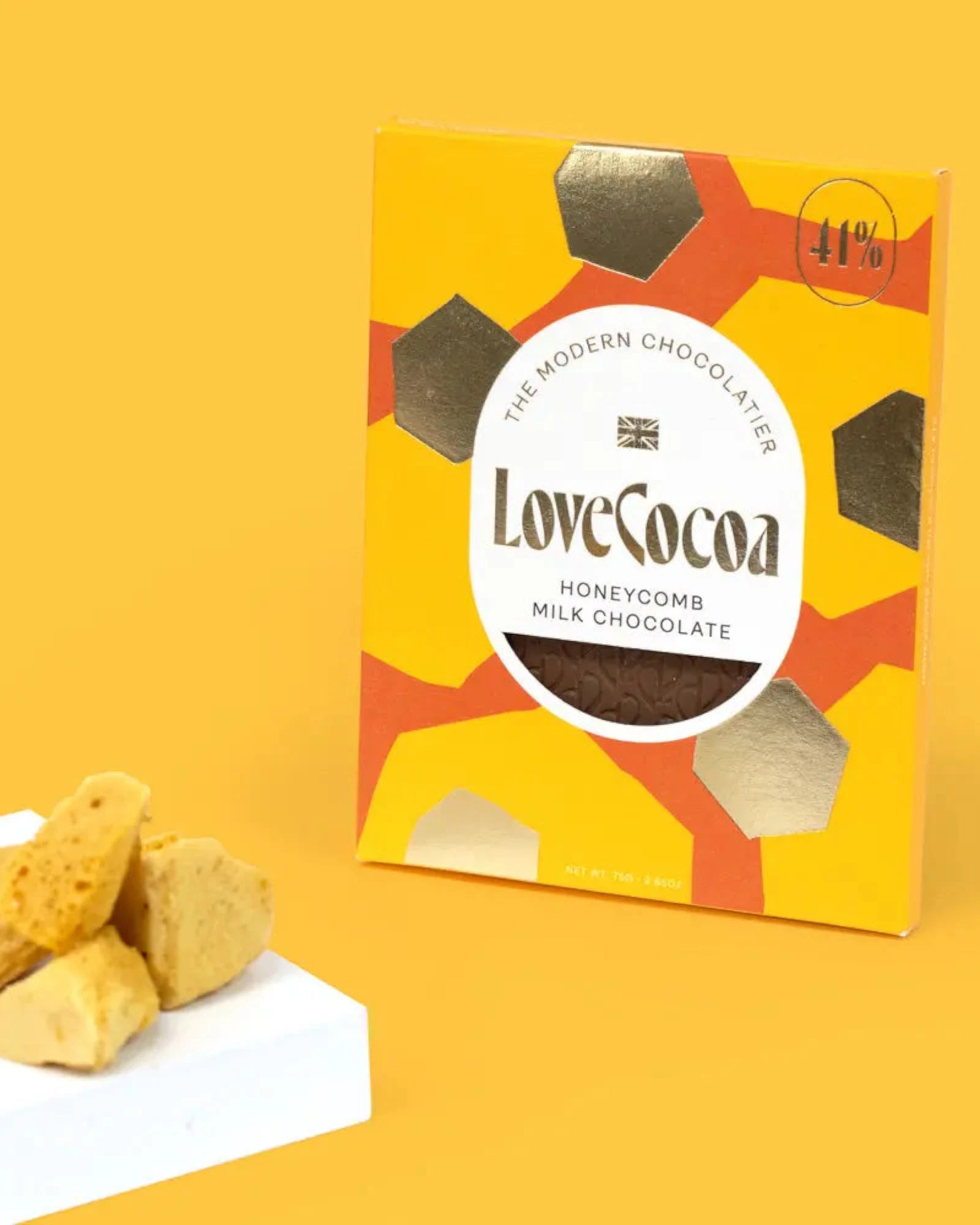 Honeycomb Milk Chocolate Bar 70g
