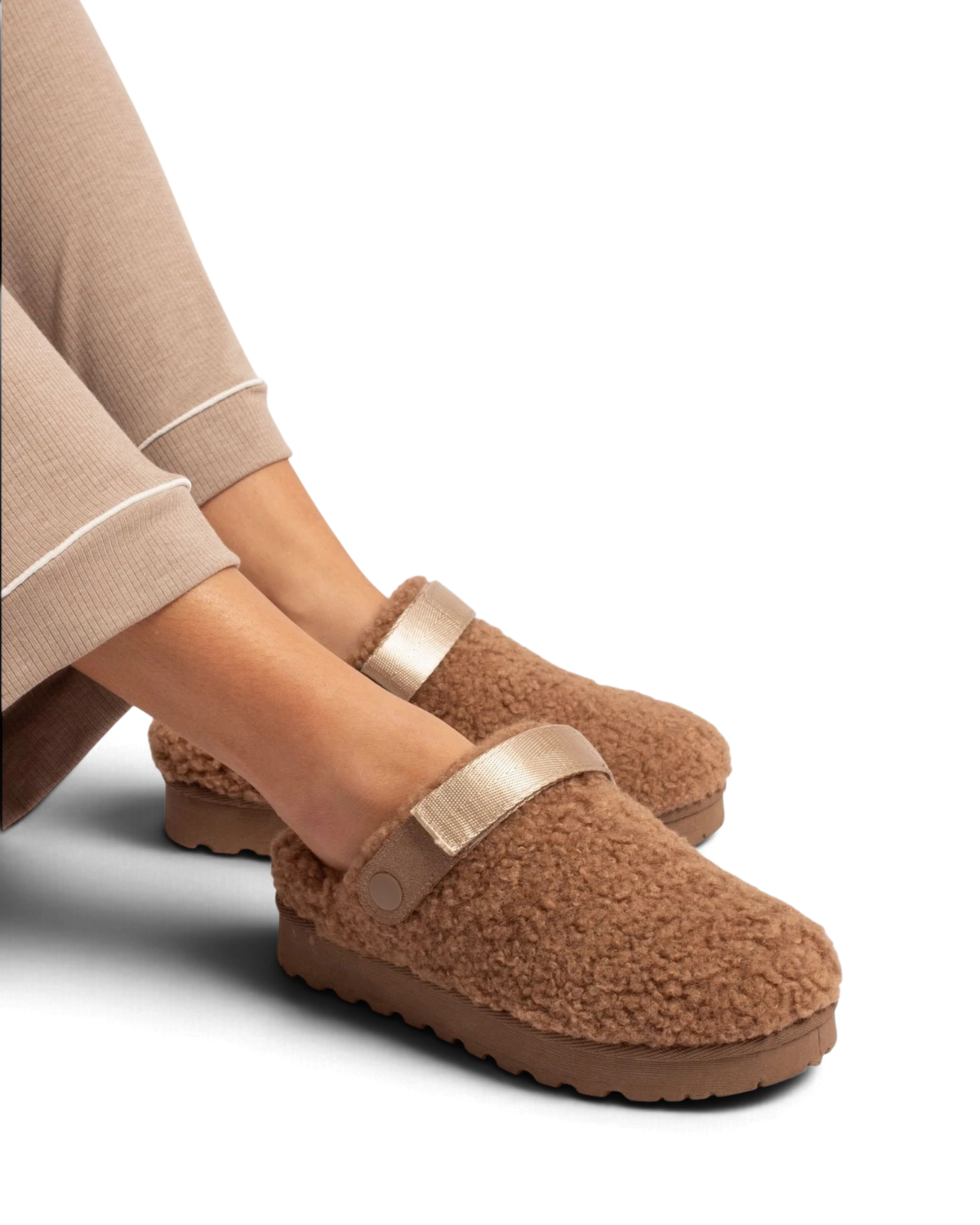 Naples Slipper - Mink