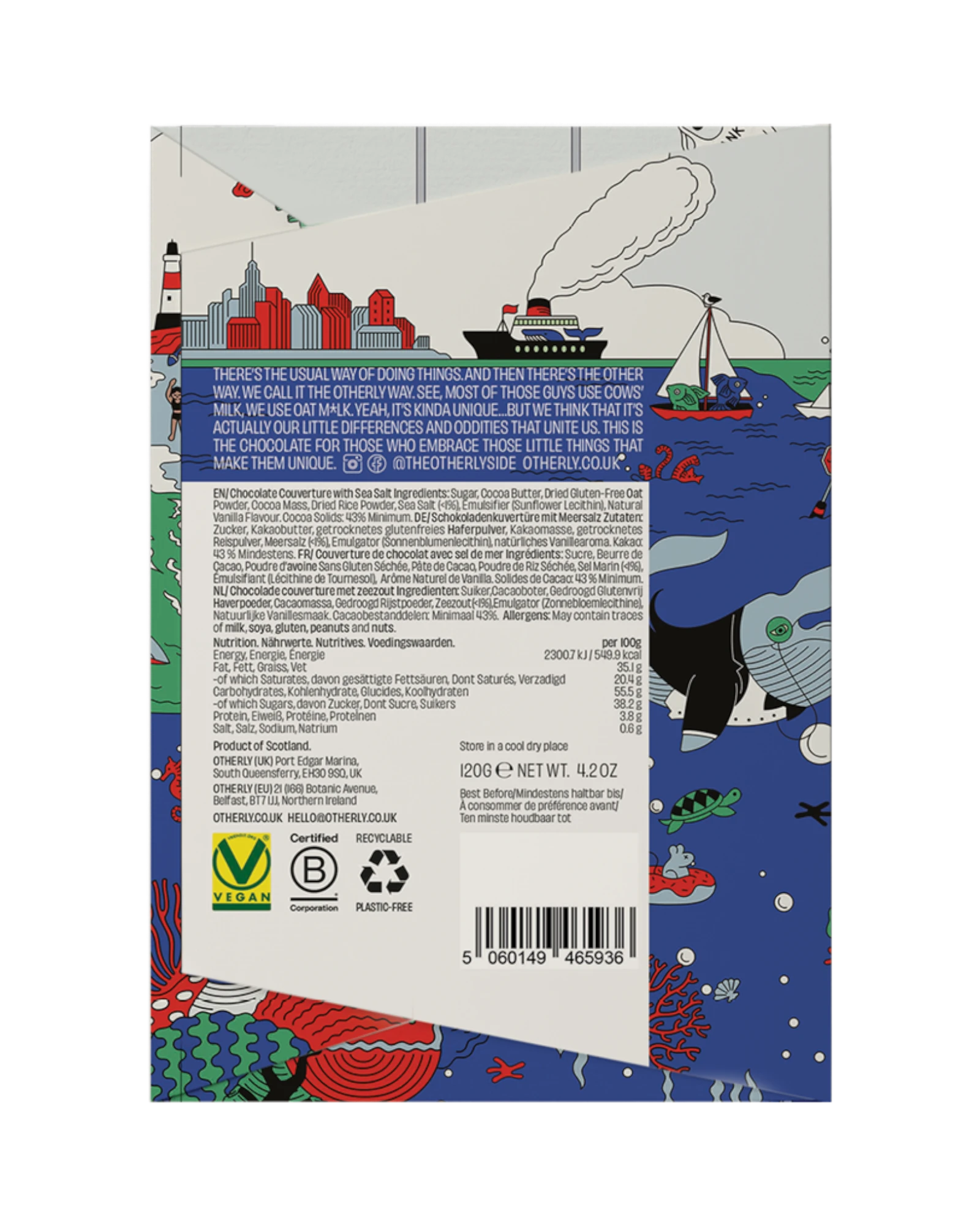 Sea Salt Oatm*lk Chocolate 120g