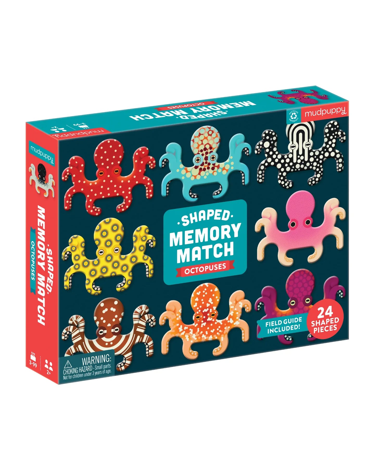 Octopuses Shaped Memory Match
