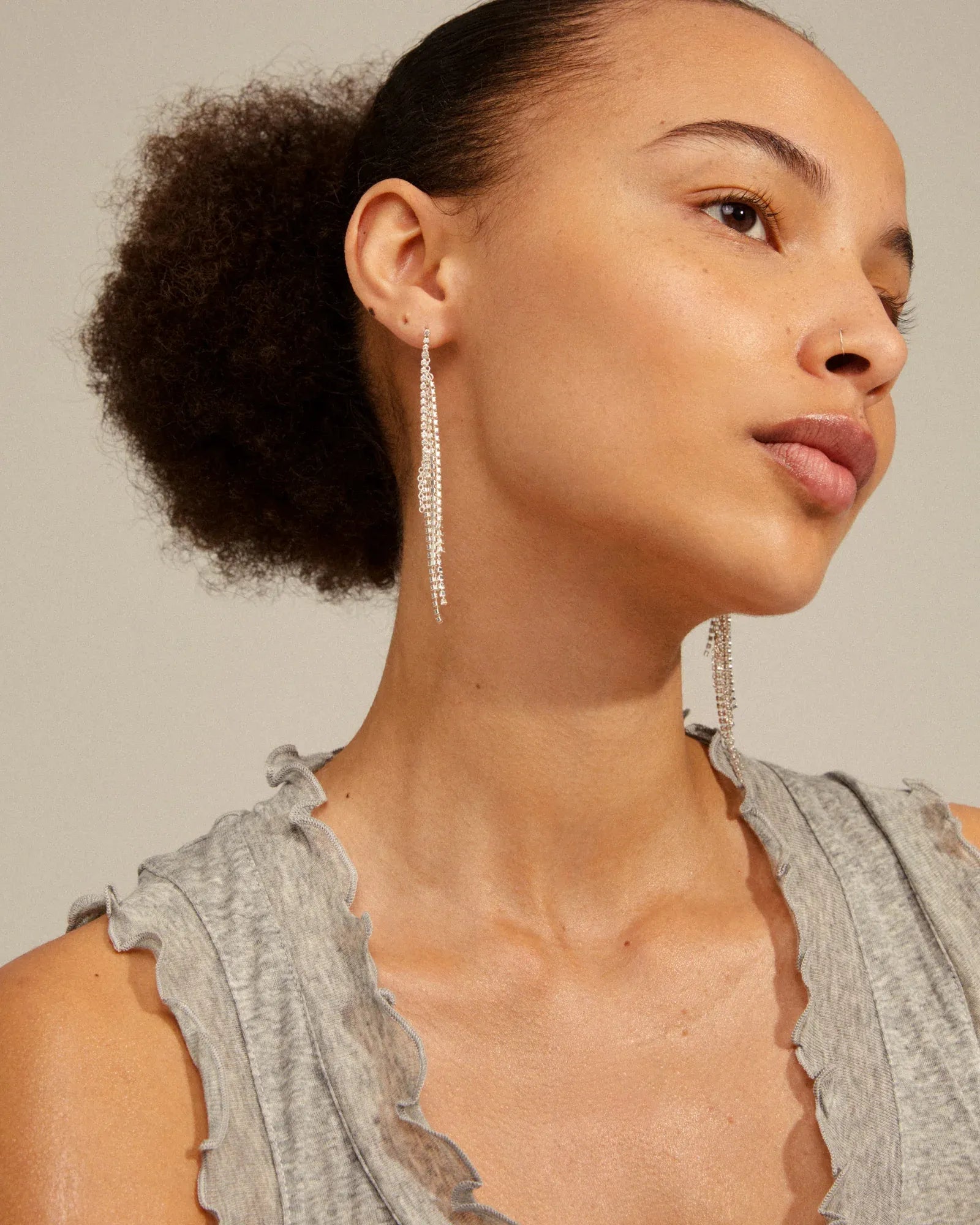 Adelaide Earrings - Silver Plated