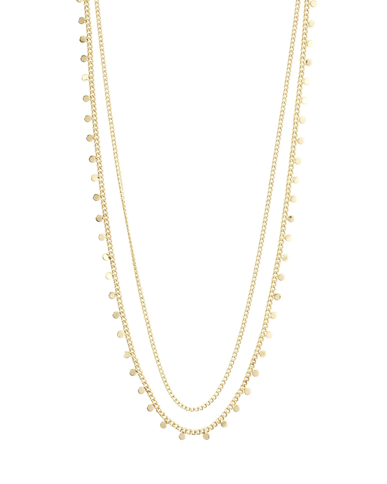 BLOOM Recycled Necklace 2-in-1 - Gold Plated